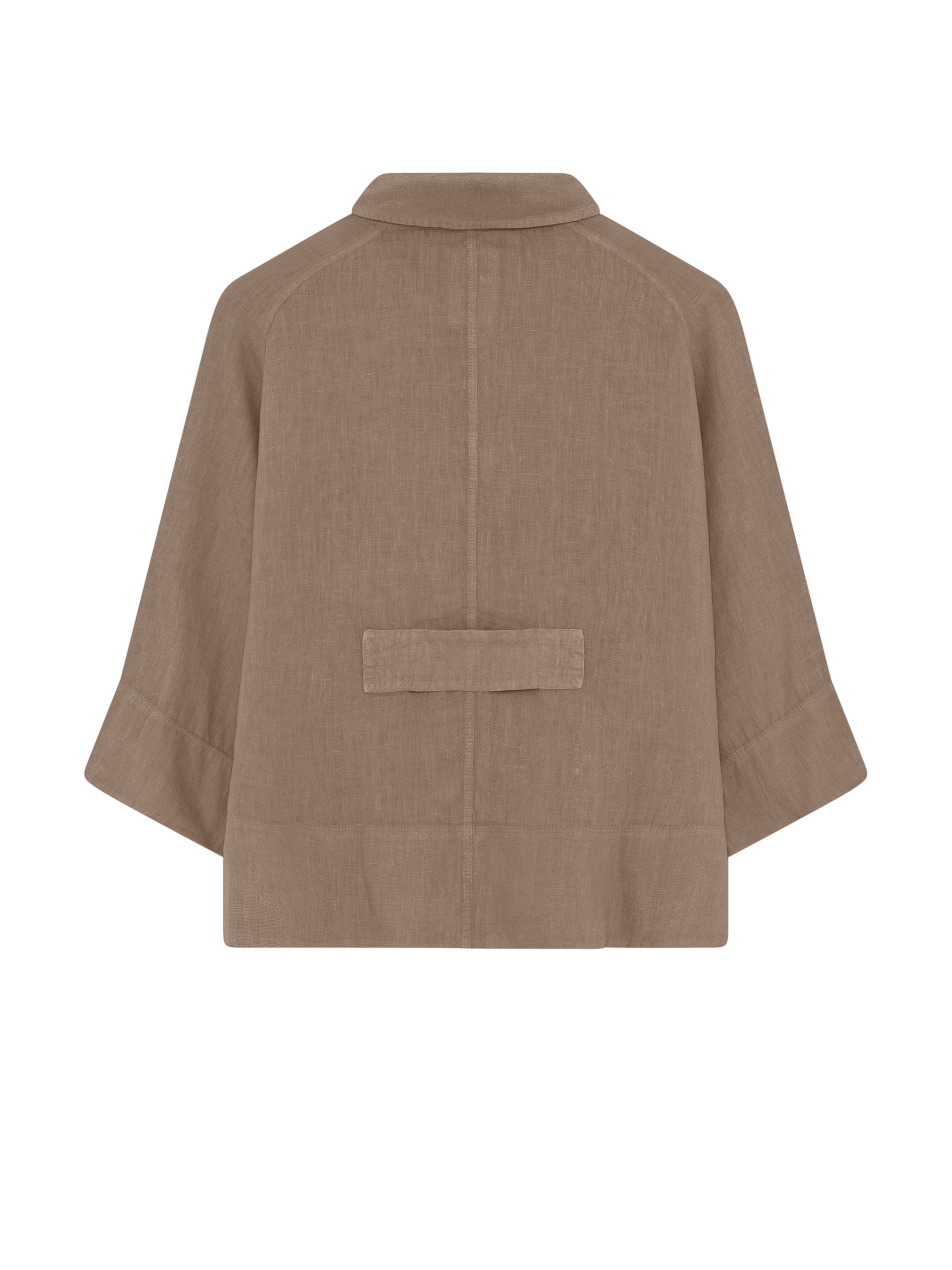 LINEN SHIRT BARK