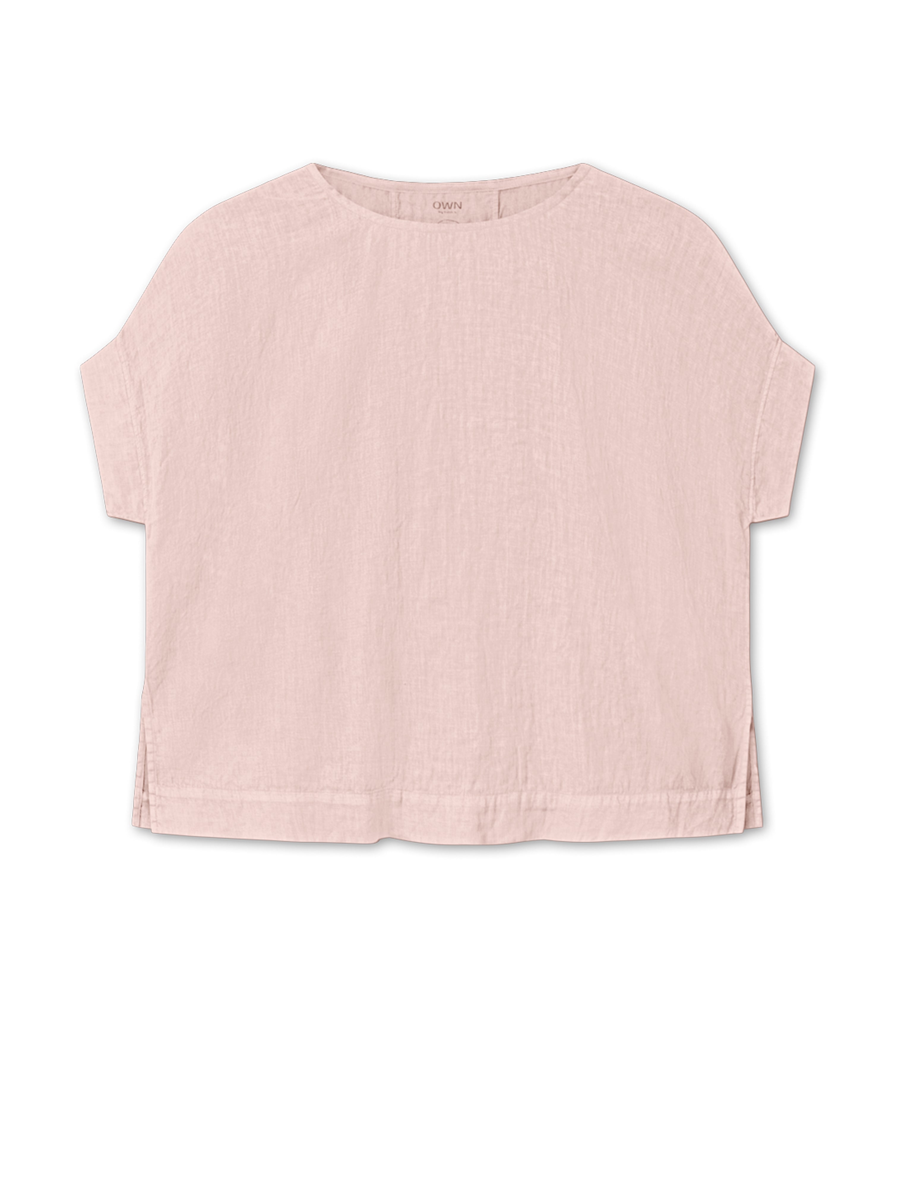 LINEN TOP BLUSH