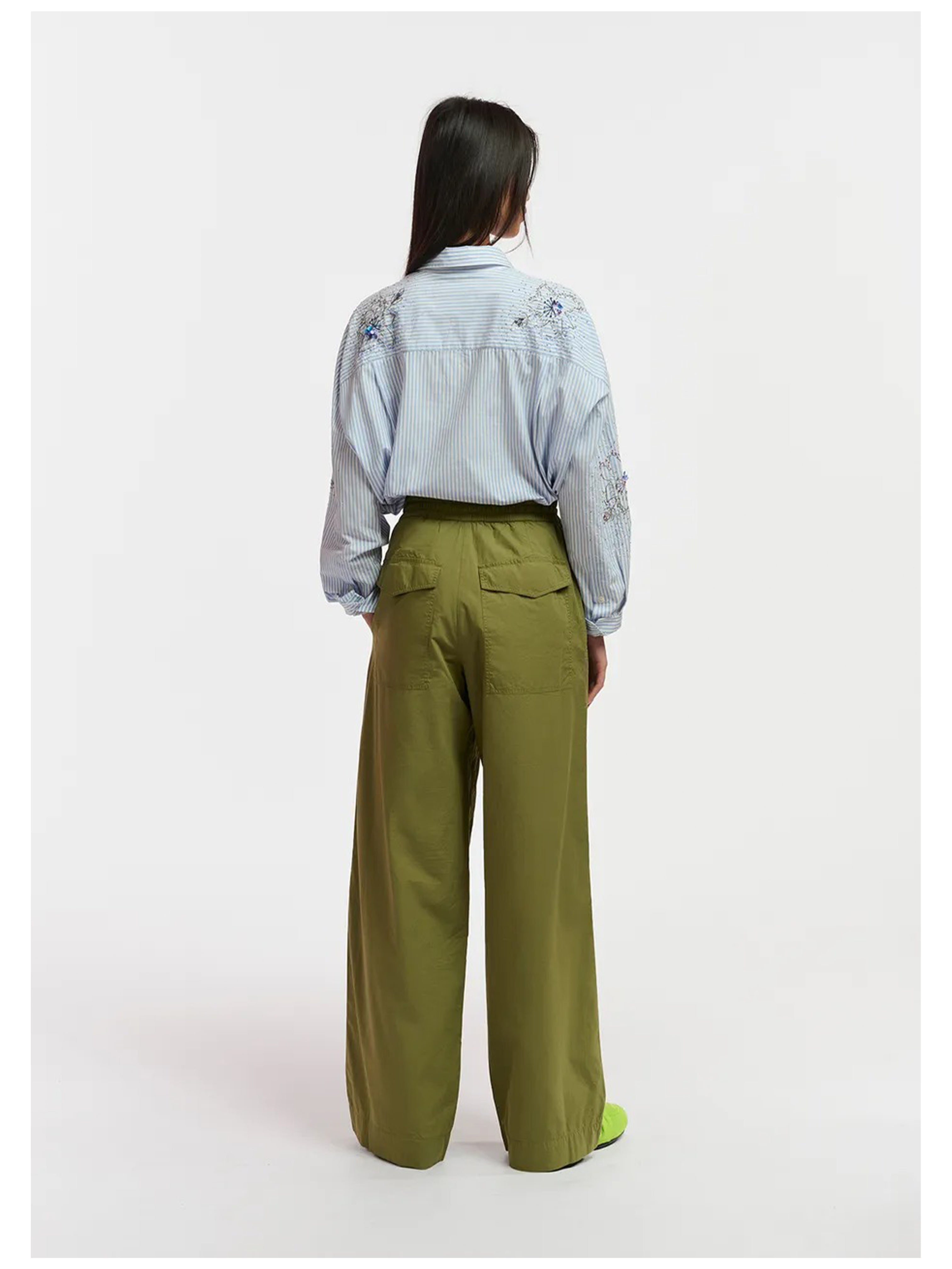 FOPY SHADOW PANTS OLIVE