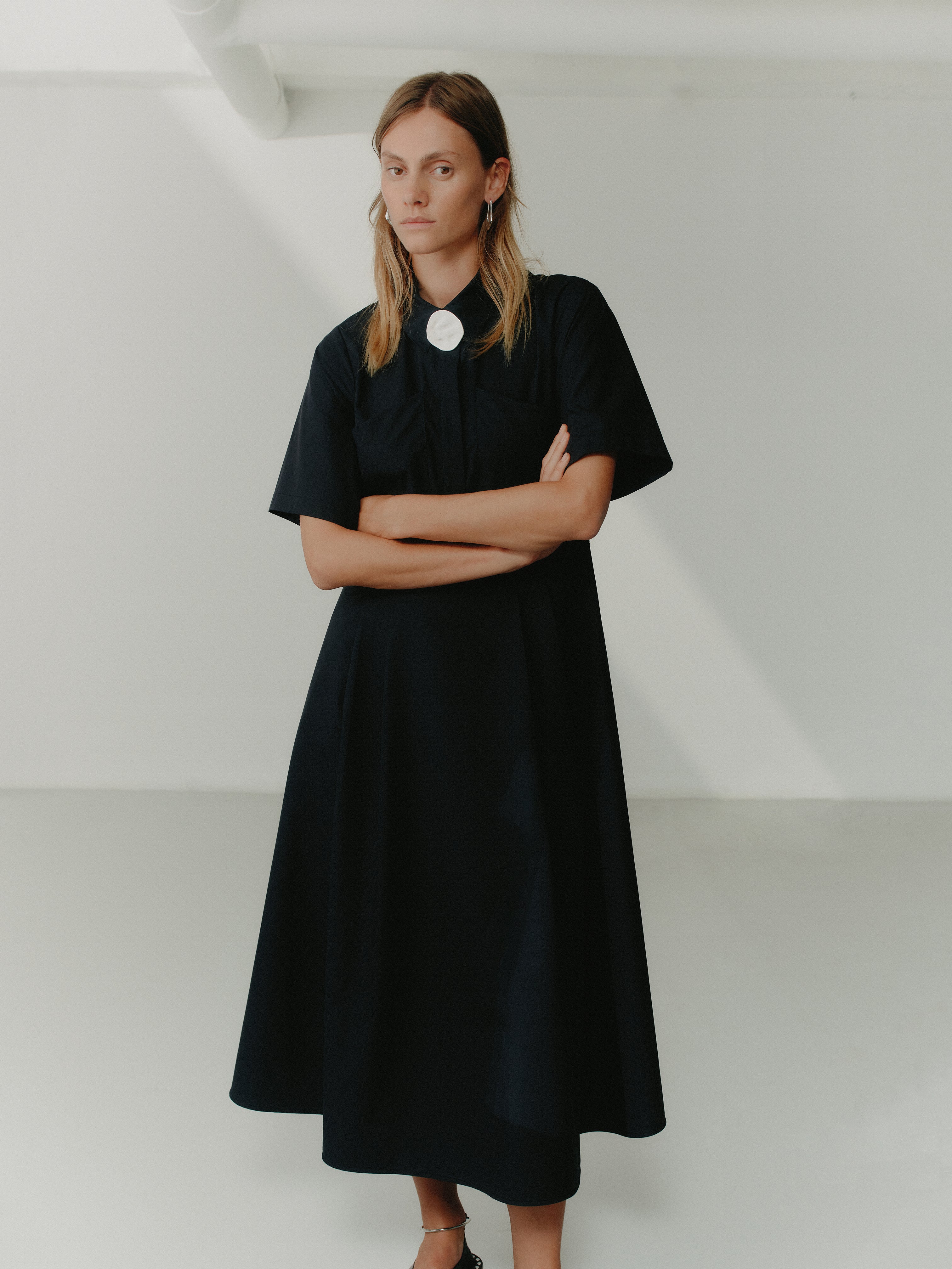 CALLIOPE DRESS BLACK