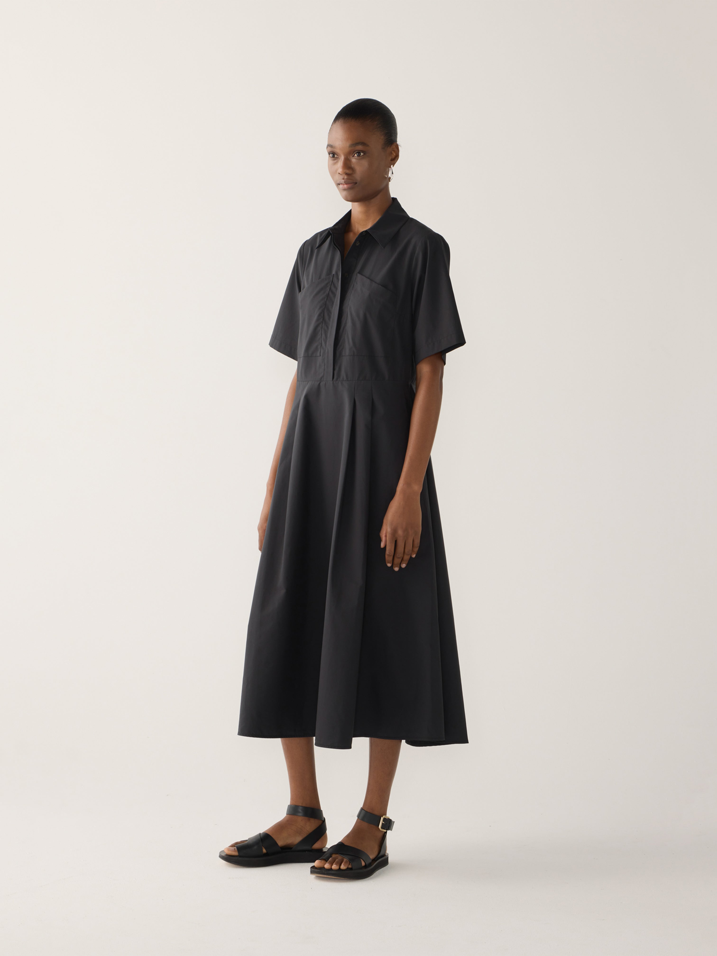CALLIOPE DRESS BLACK