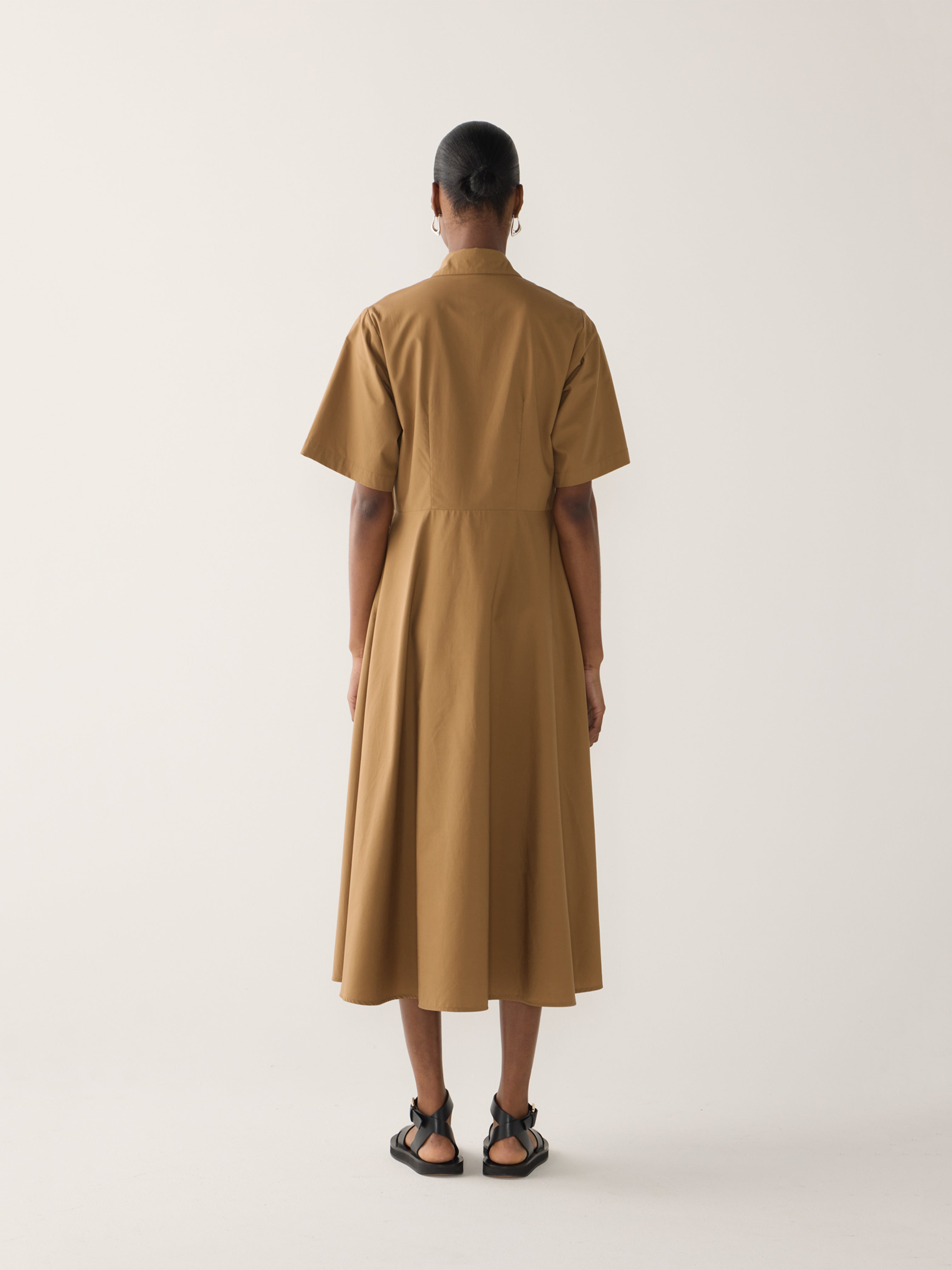 CALLIOPE DRESS COCOA