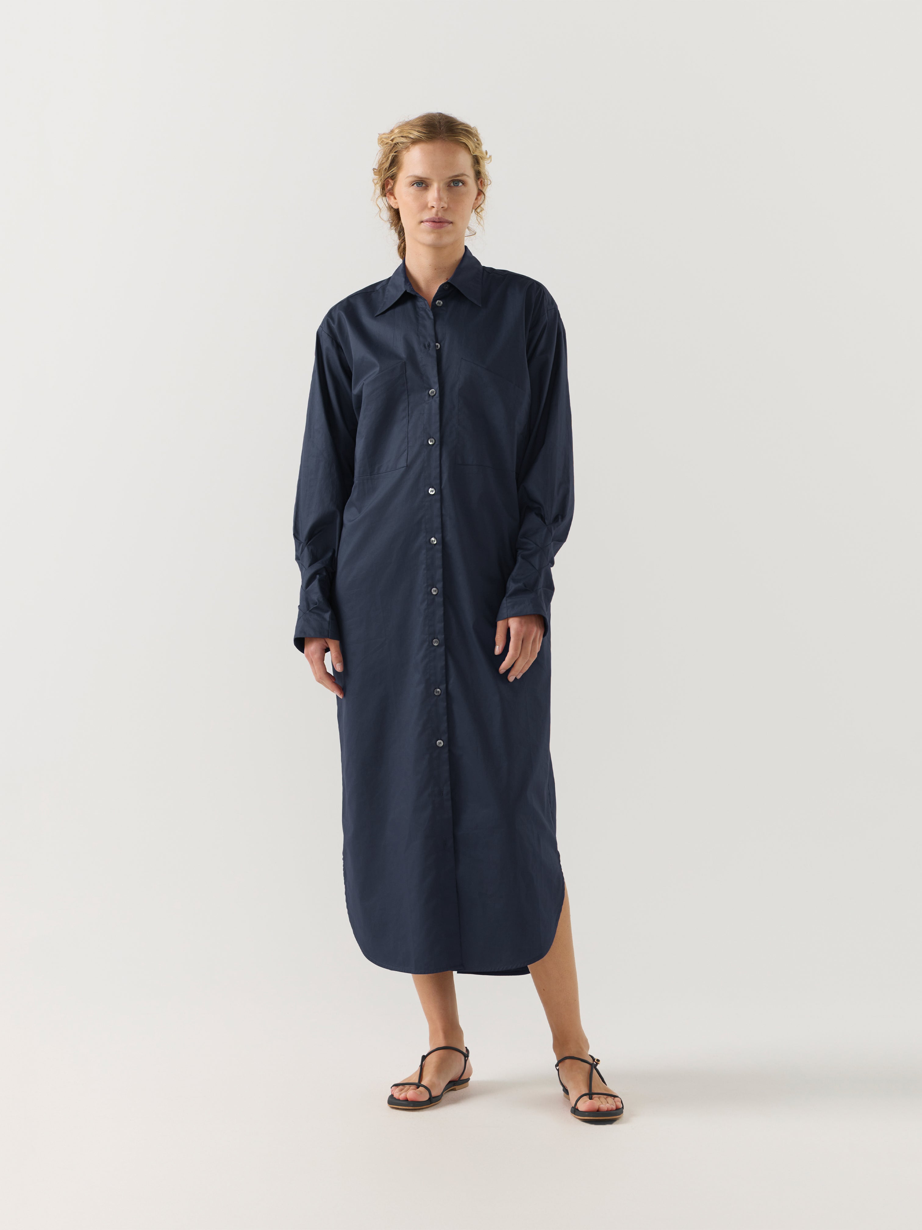 DOLLY DRESS NAVY