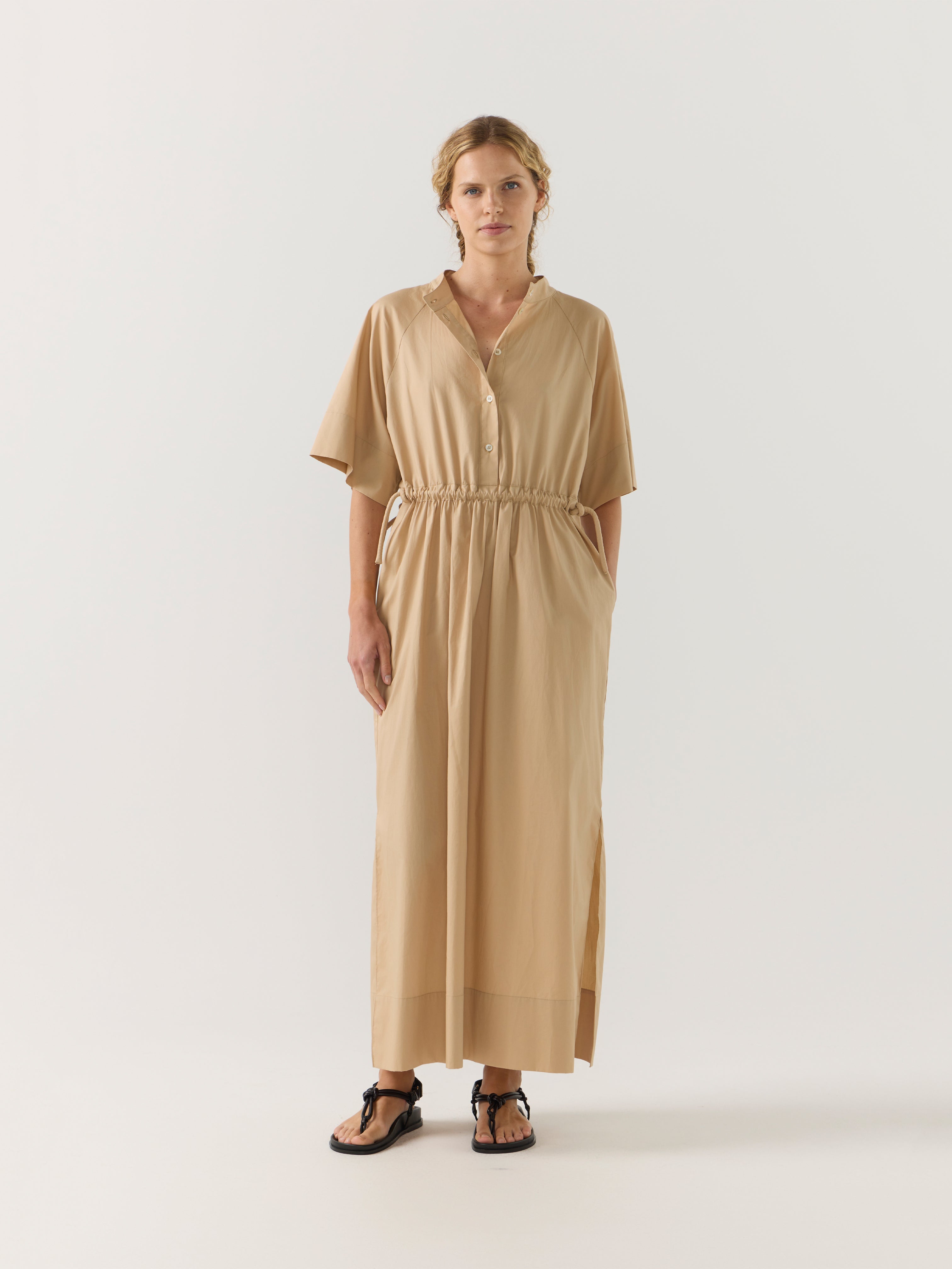 ELIZA DRESS SAND