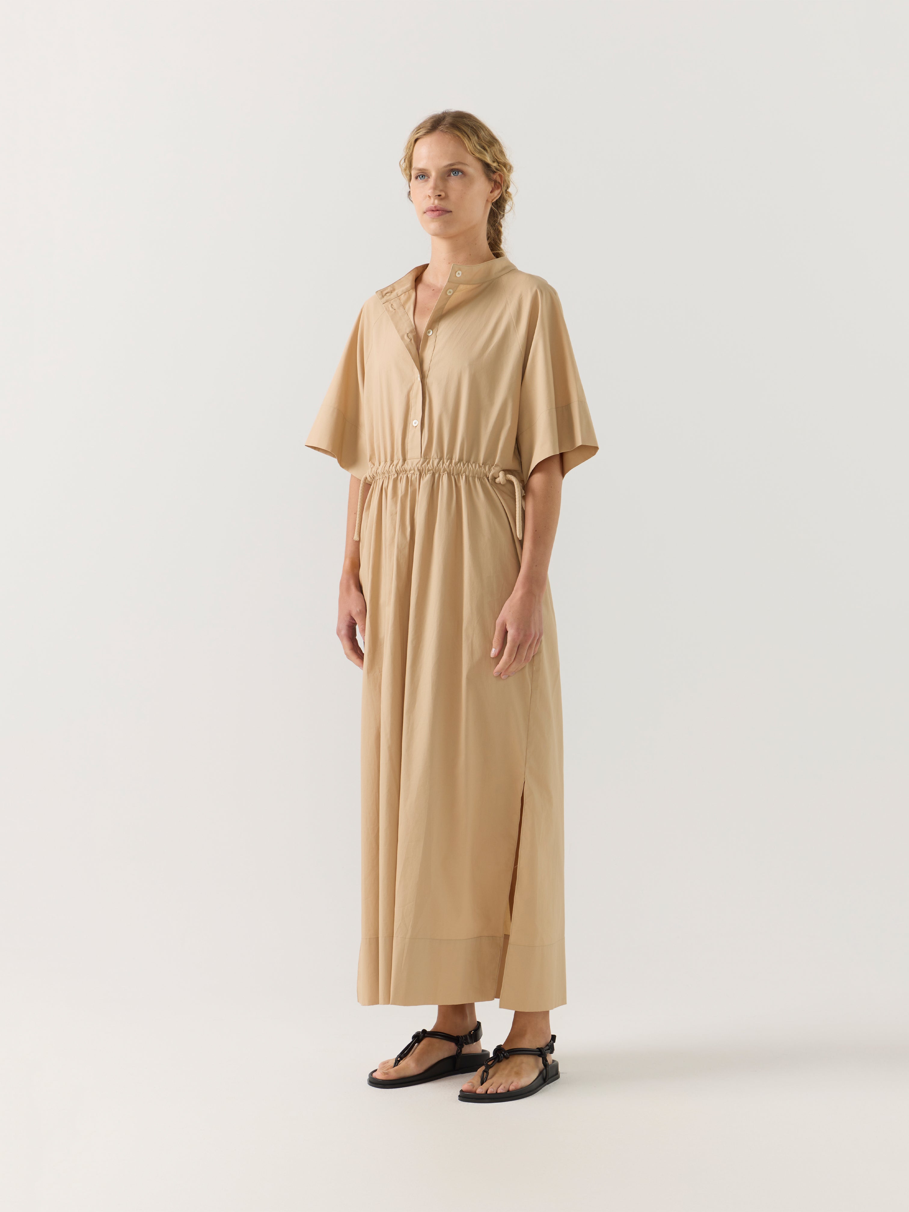 ELIZA DRESS SAND