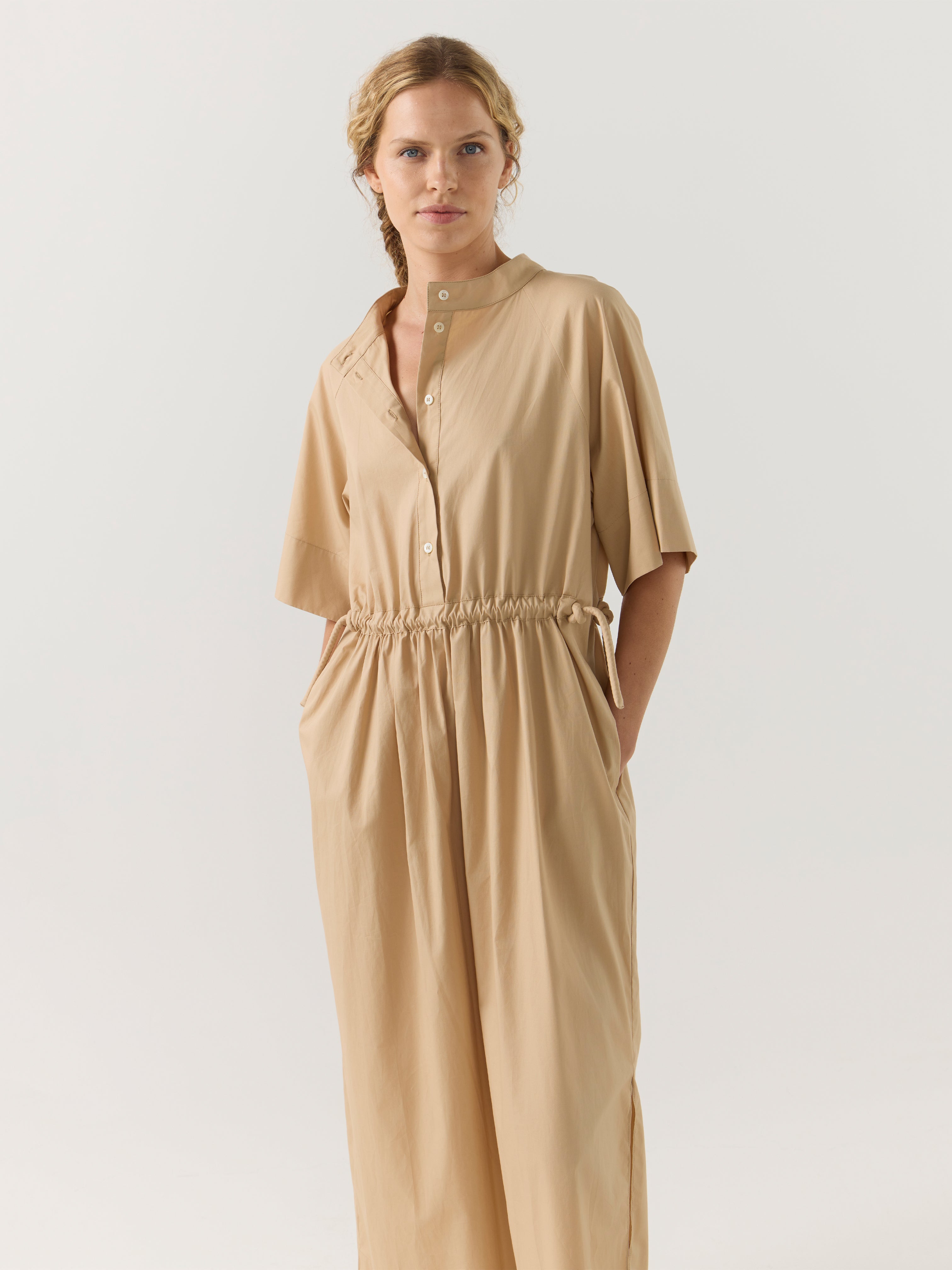 ELIZA DRESS SAND