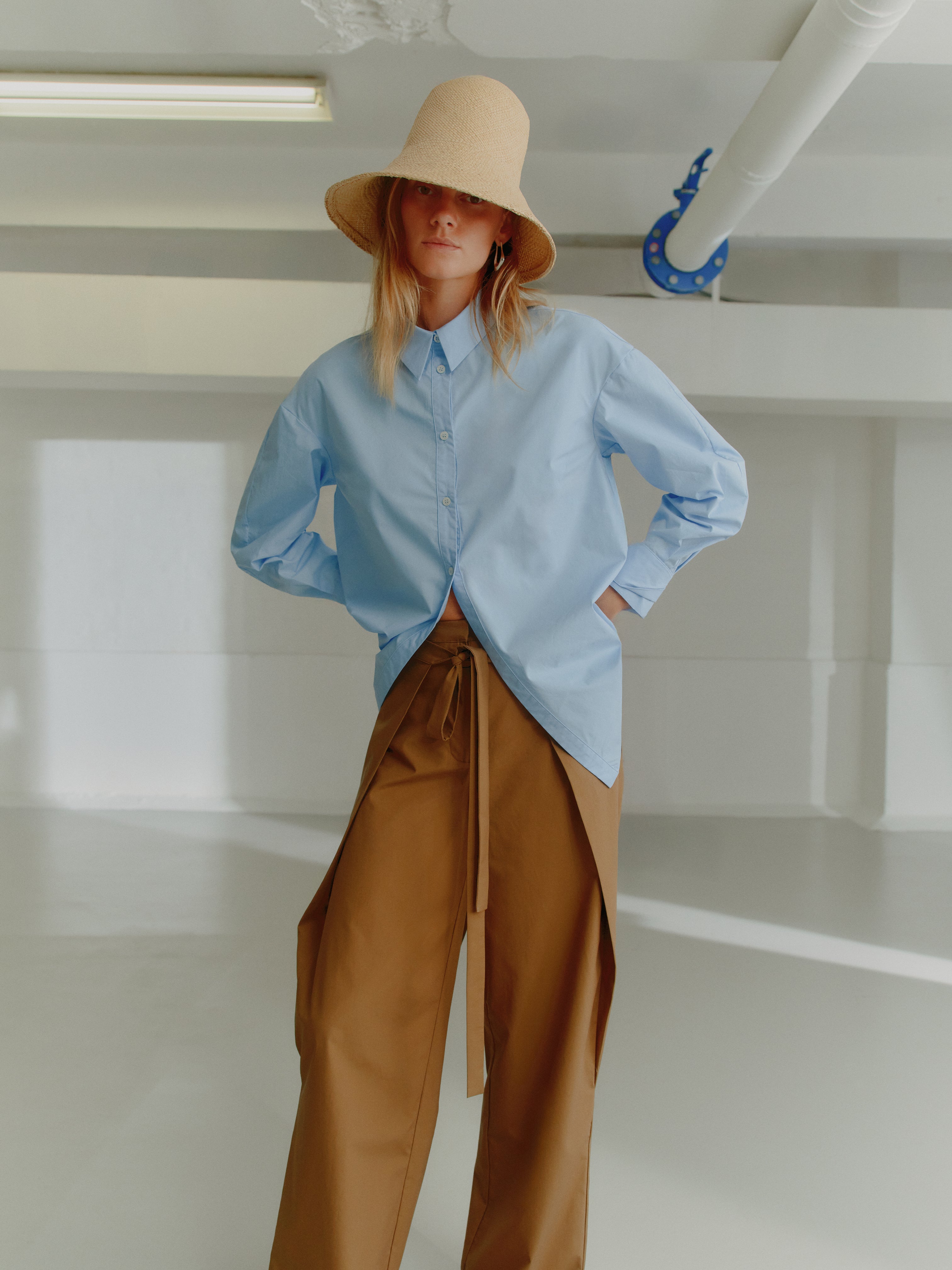 LUCIE SHIRT CHAMBRAY