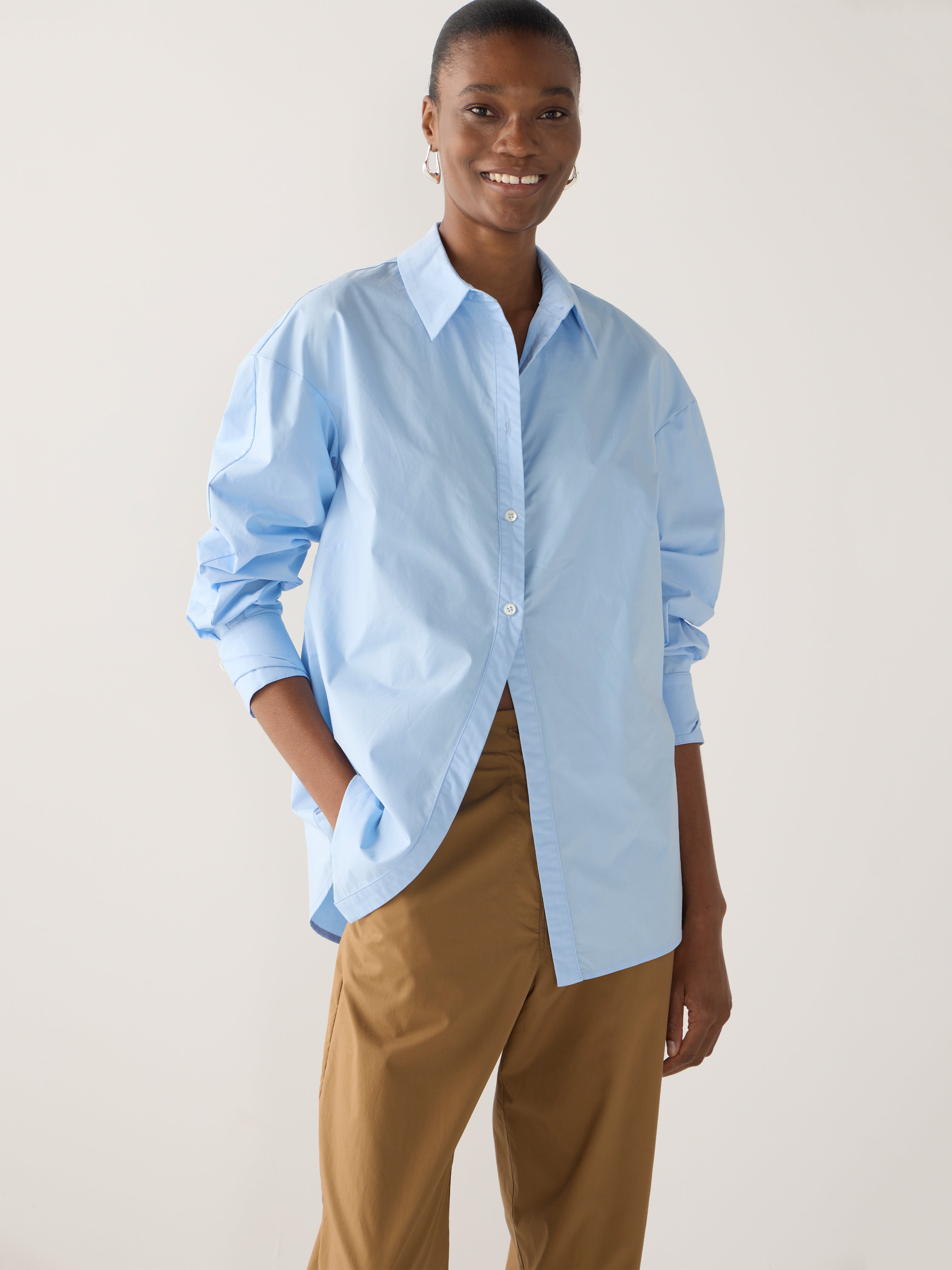 LUCIE SHIRT CHAMBRAY