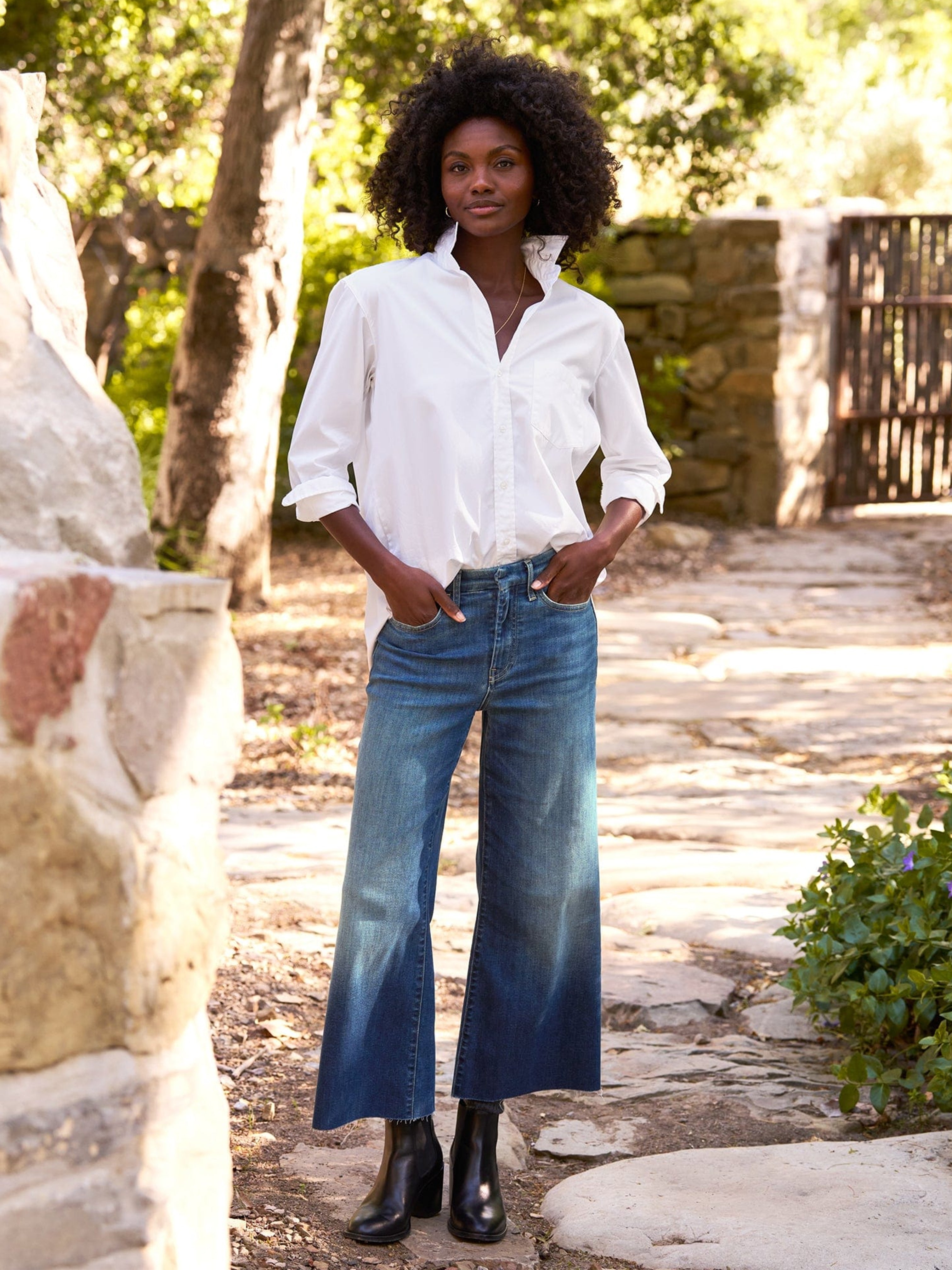 GALWAY WIDE LEG JEAN 1999 WASH