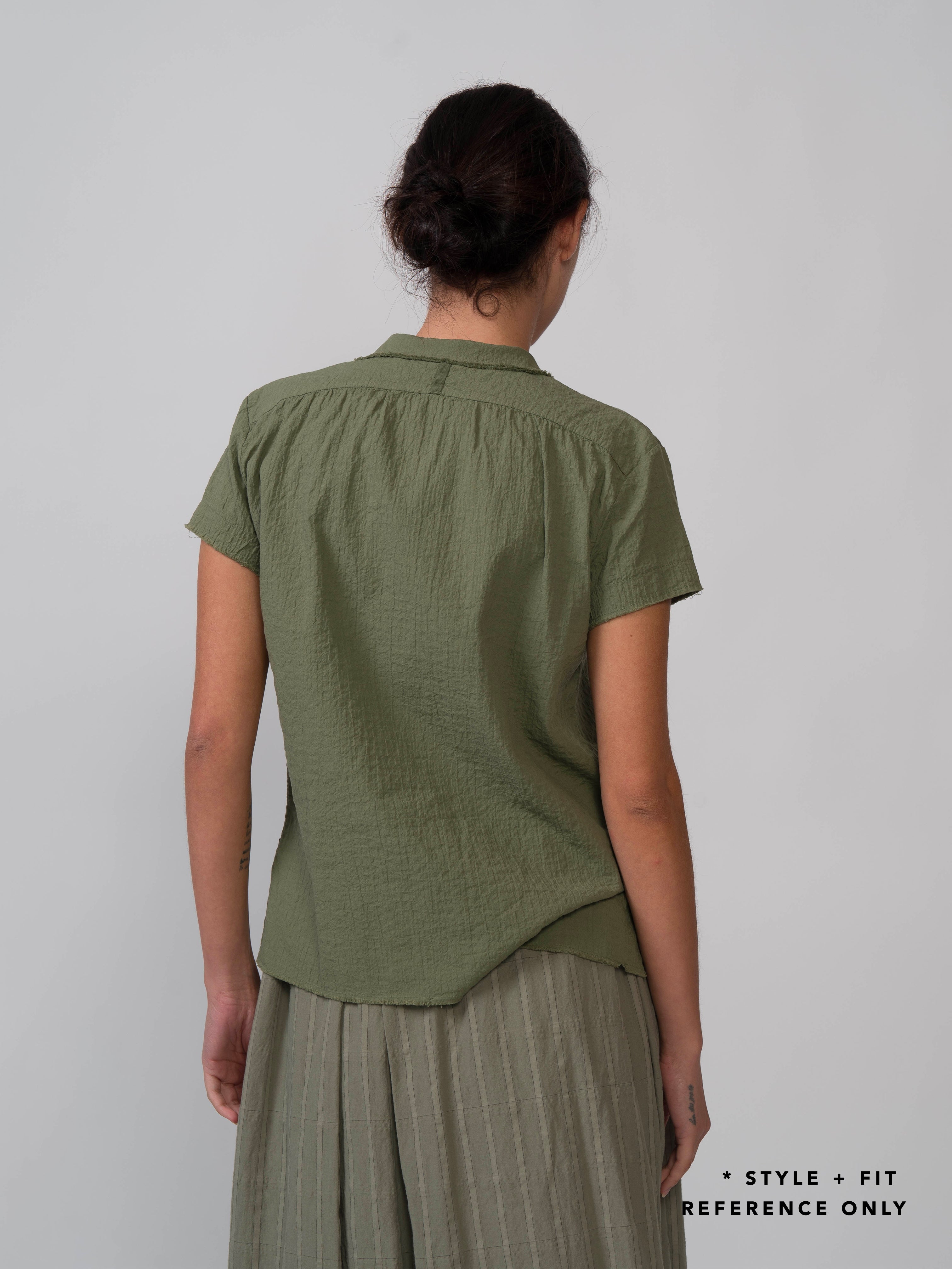 SHARON SHORT SLEEVED SHIRT WHITE