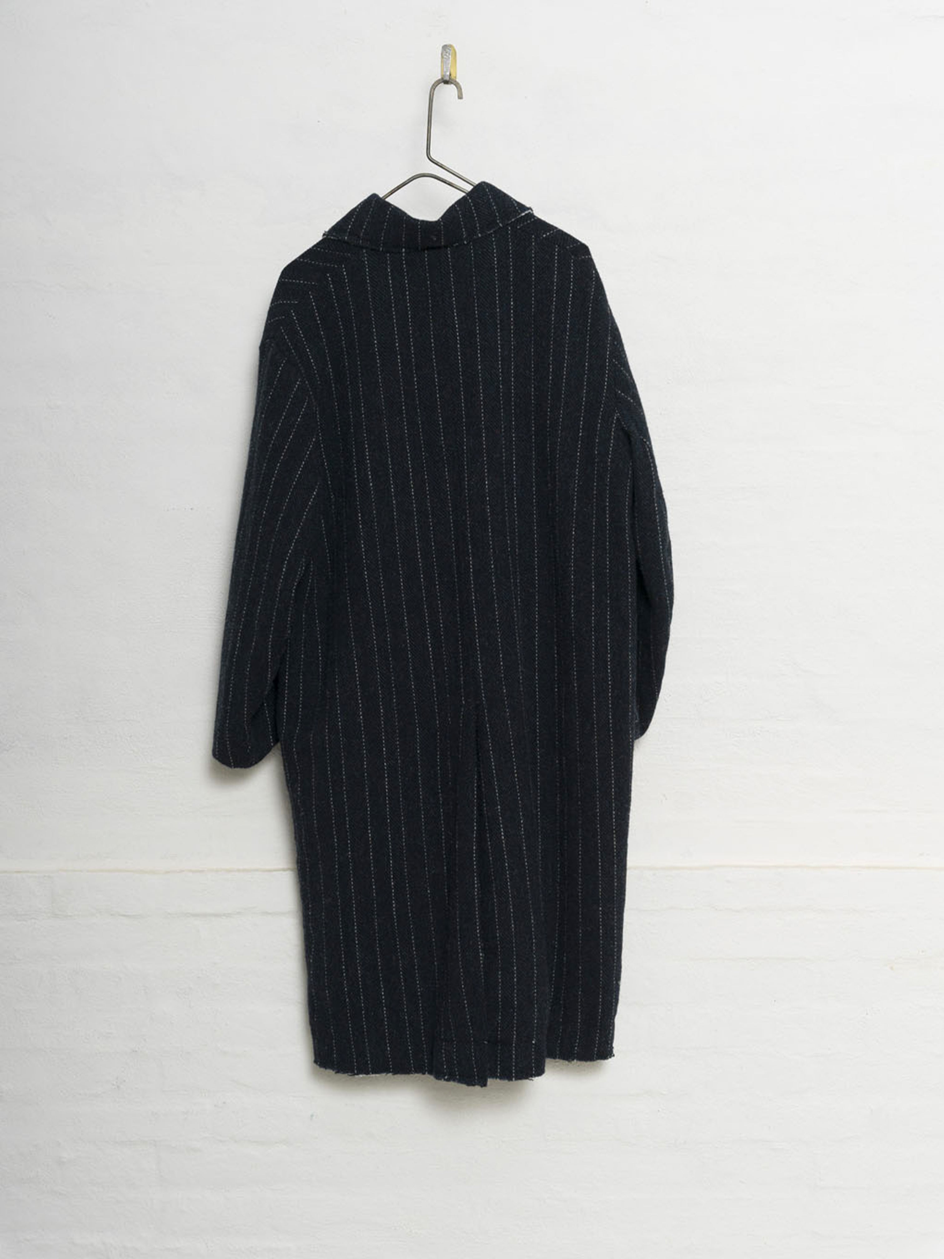 MABEL COAT NAVY STRIPE