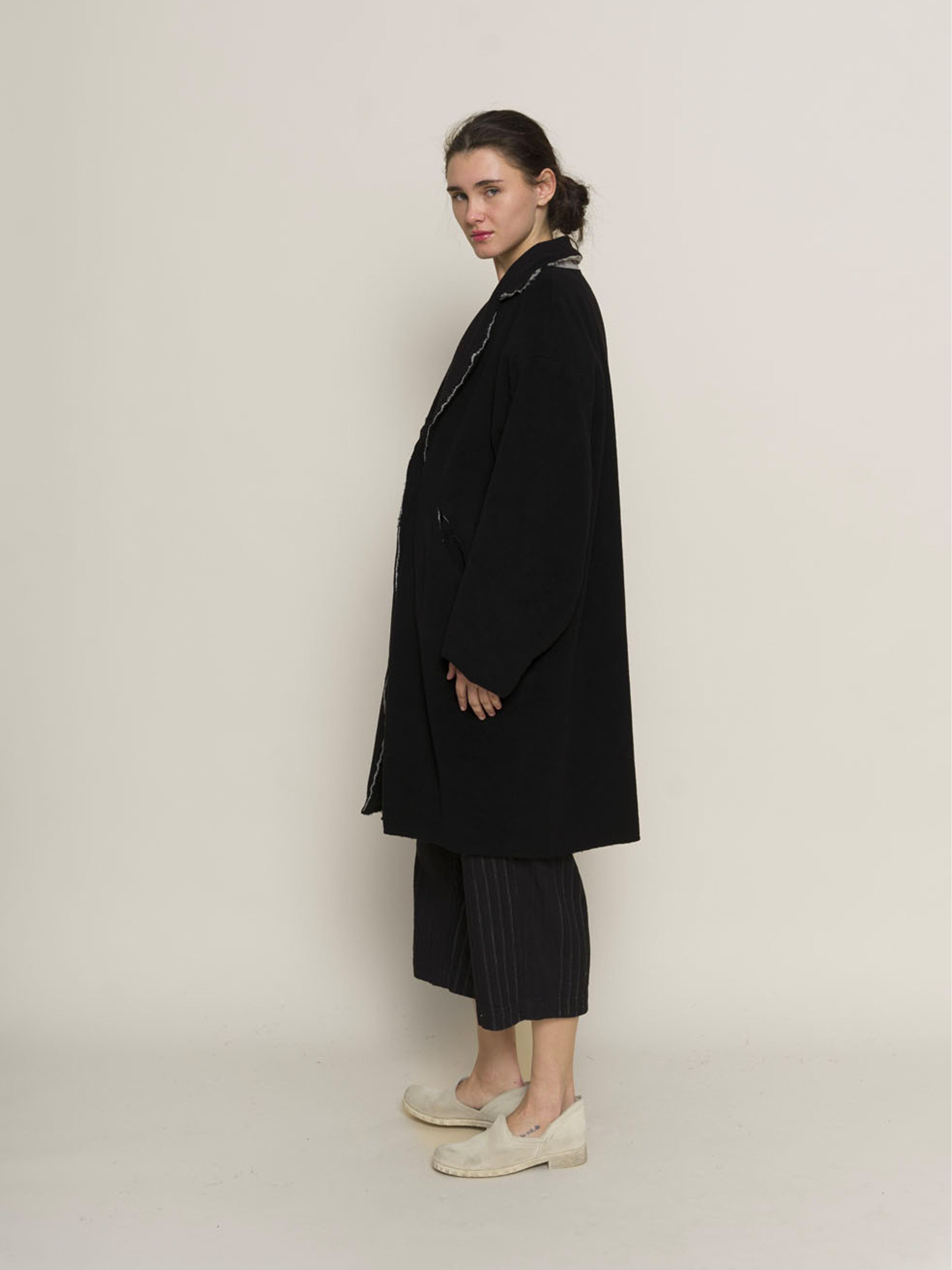 MARGUERITE COAT BLACK