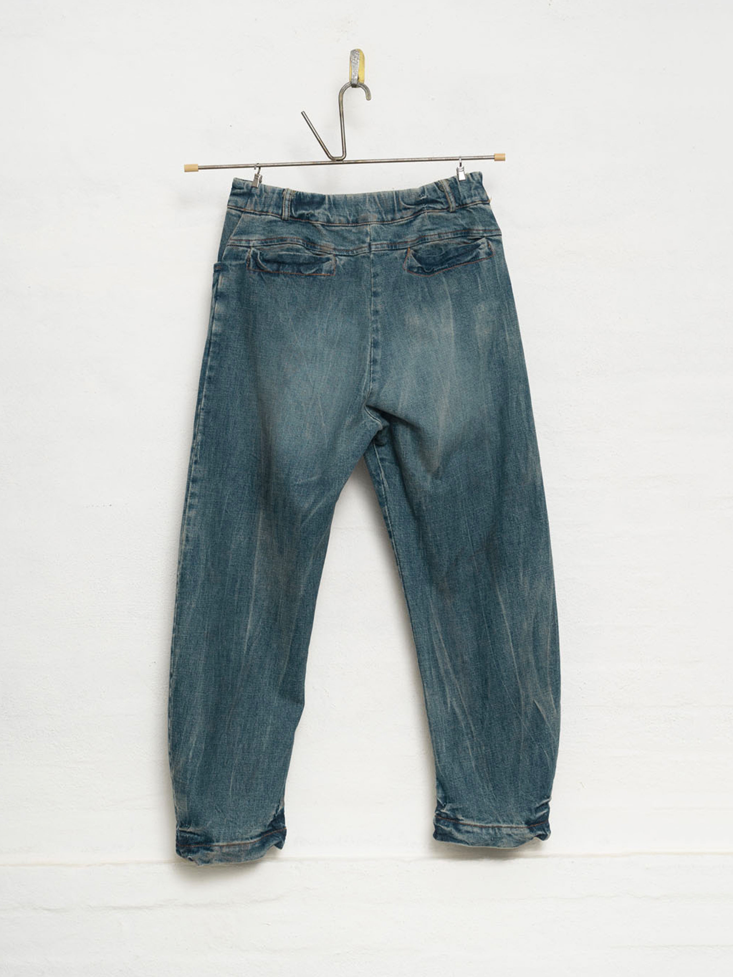 PRUNELLA PANTS STONE WASHED DENIM