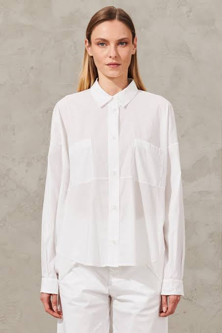 TWO POCKET SHIRT WHITE