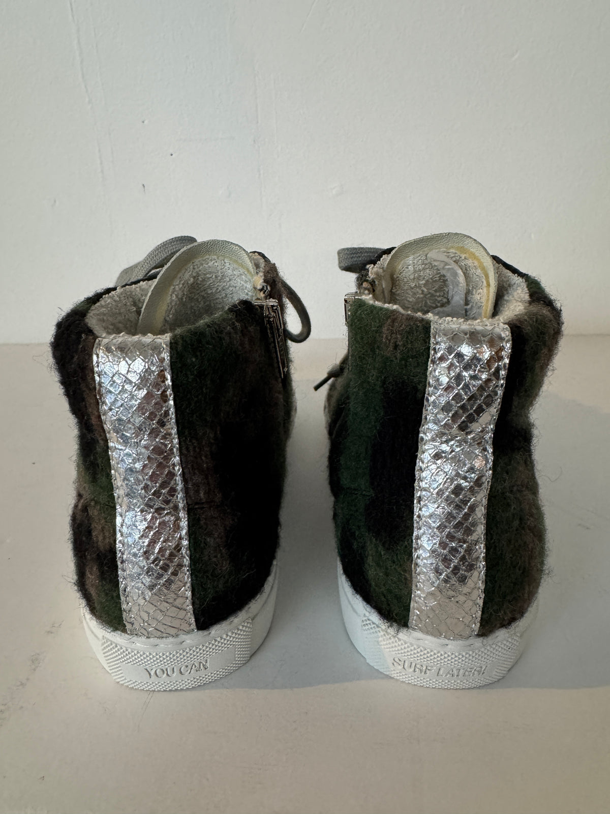 BLACK CAMO HIGH TOPS