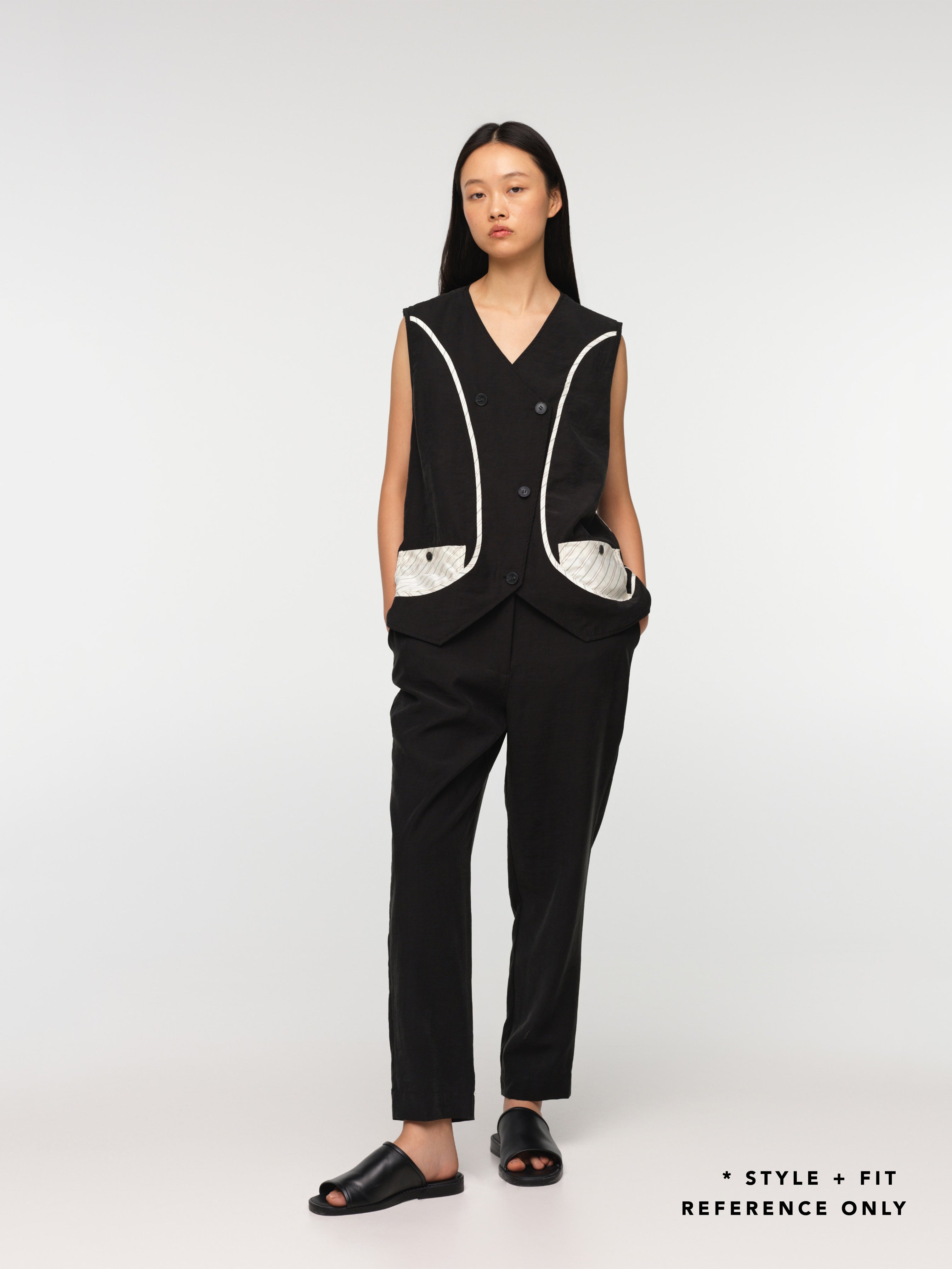 BOTELLA REVERSIBLE WAISTCOAT KHAKI