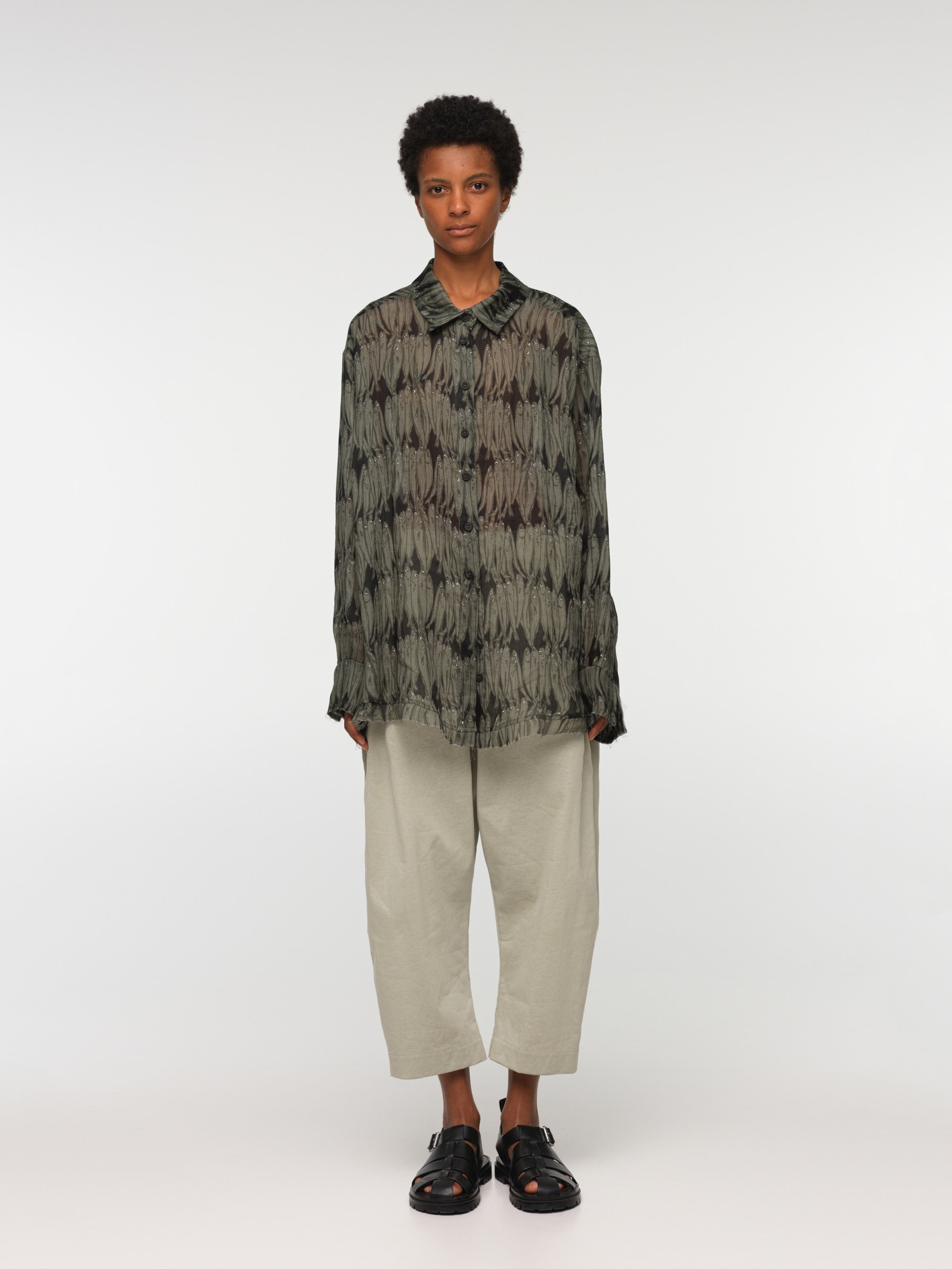 HORMIGA SHIRT KHAKI SARDINE