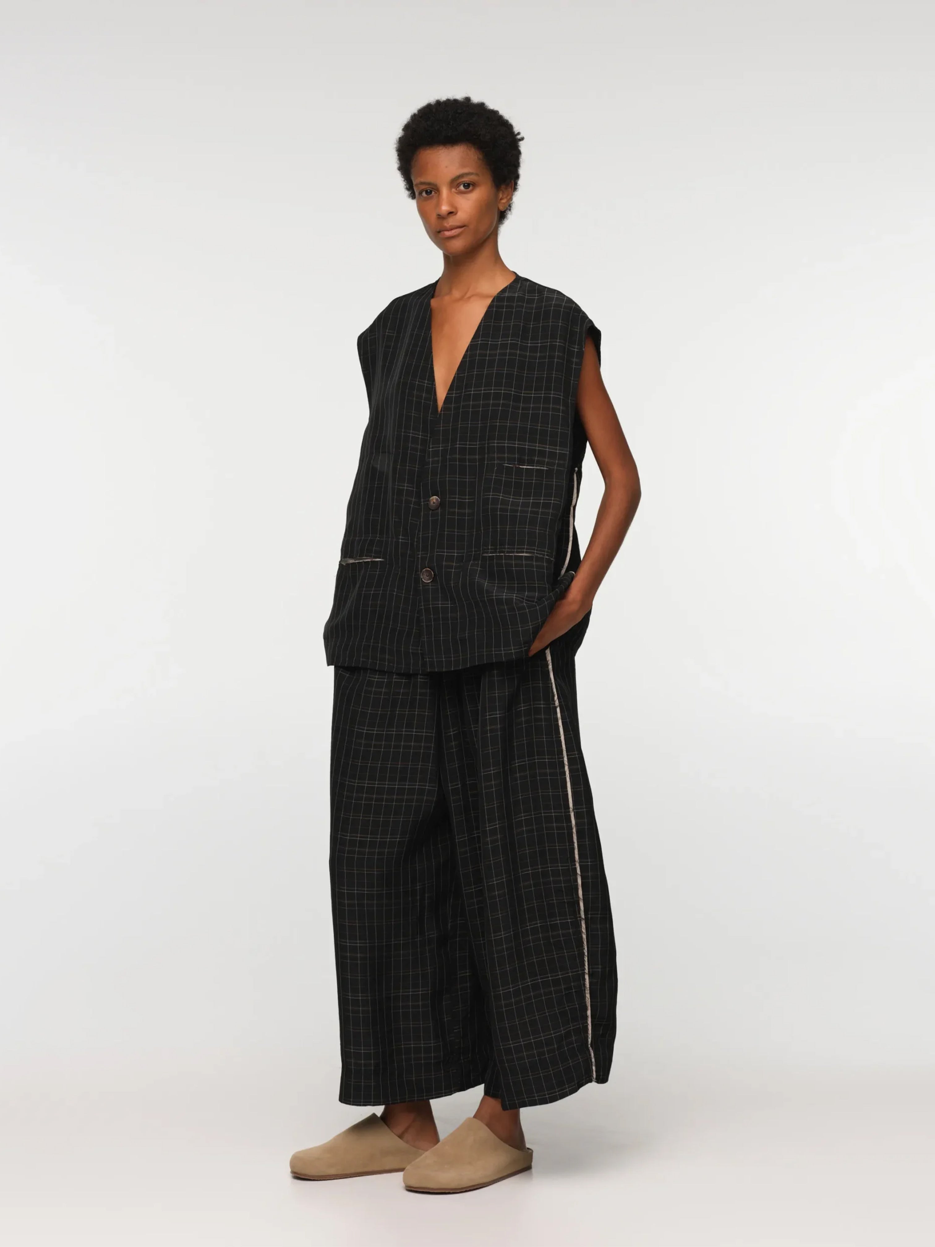 COLOR PANT BLACK