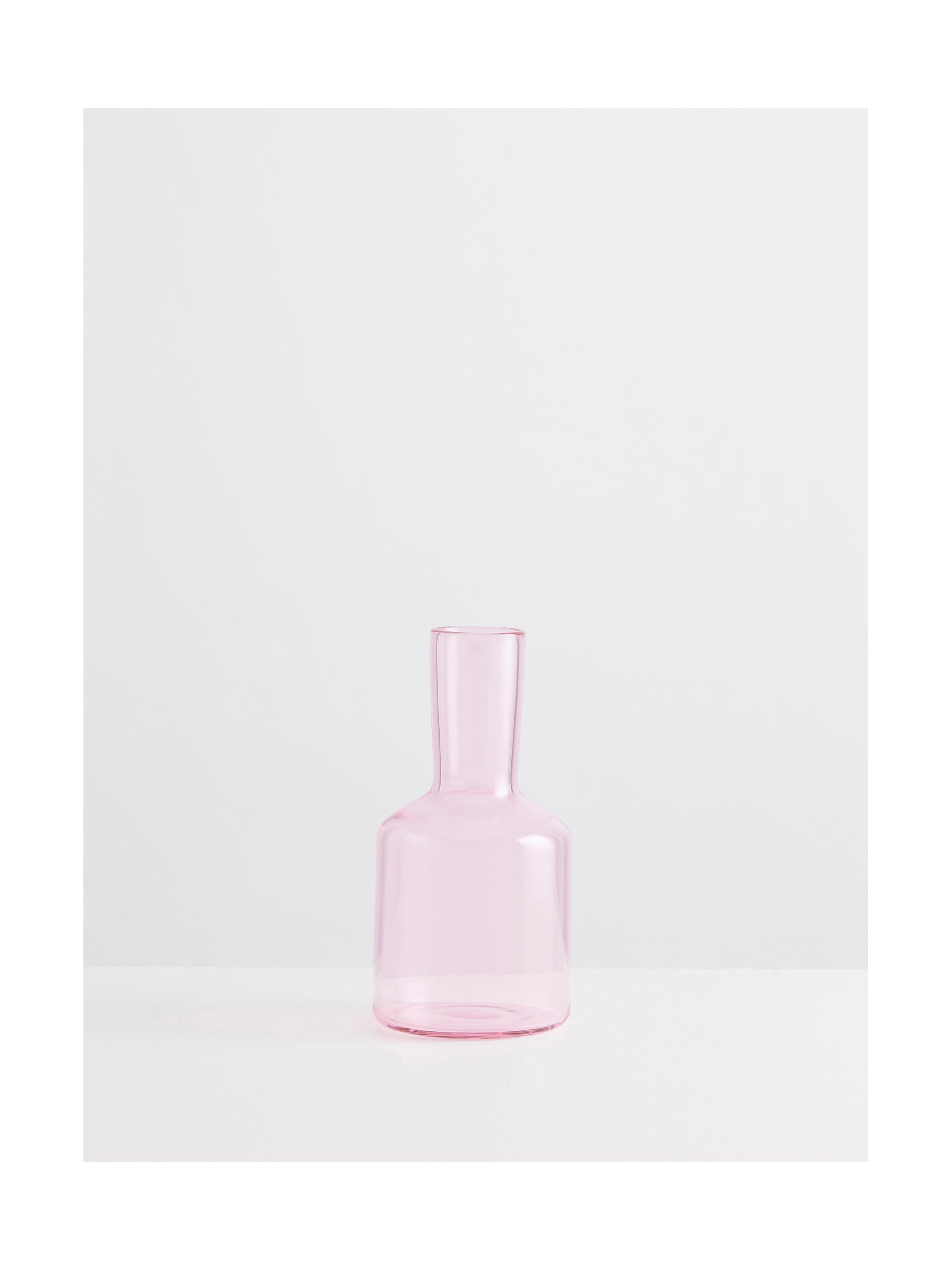 J'AI SOIF CARAFE AND GLASS SET PINK