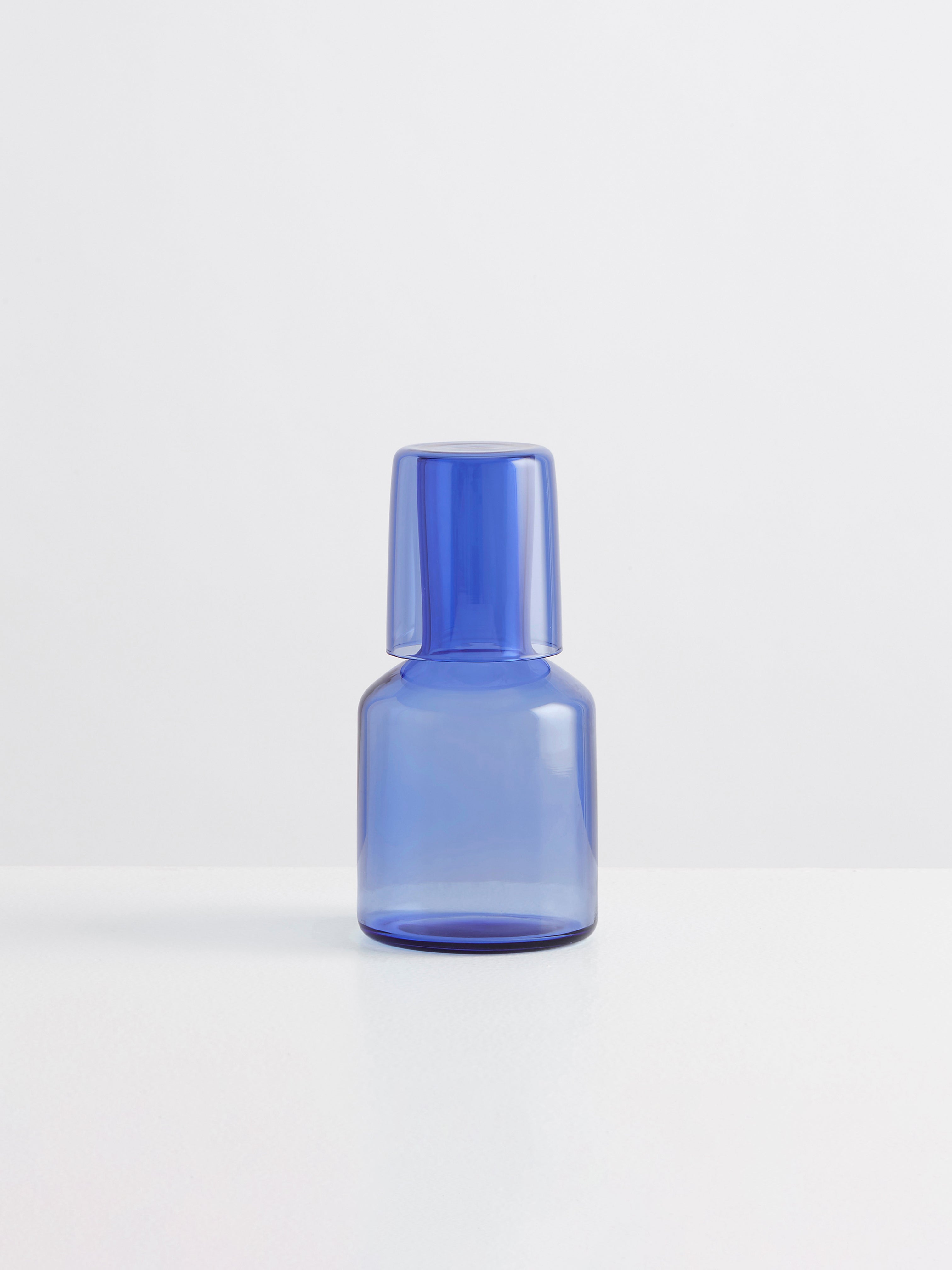 J’AI SOIF CARAFE AND GLASS SET AZURE