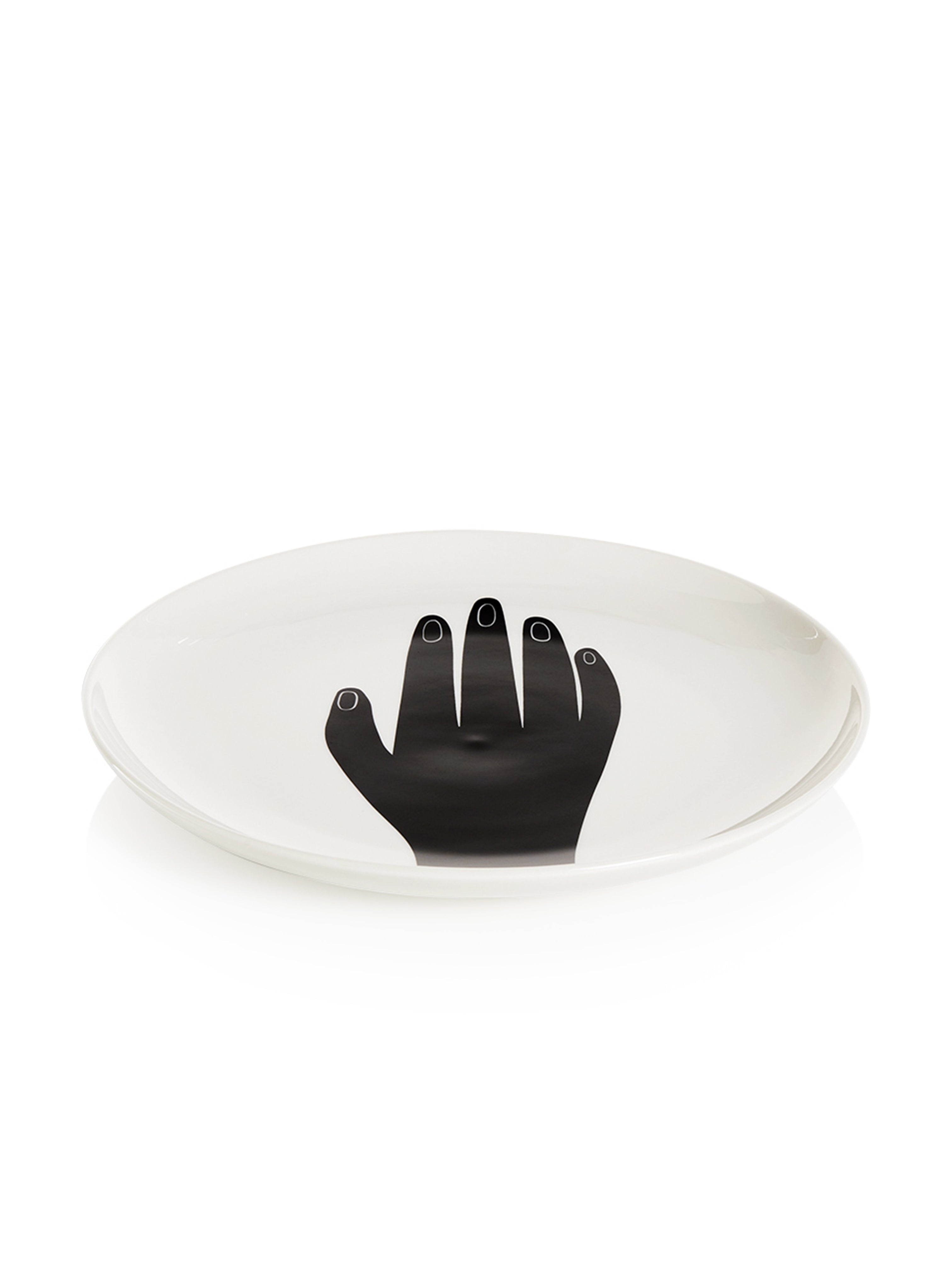 LES MAINS DINNER PLATES BLACK