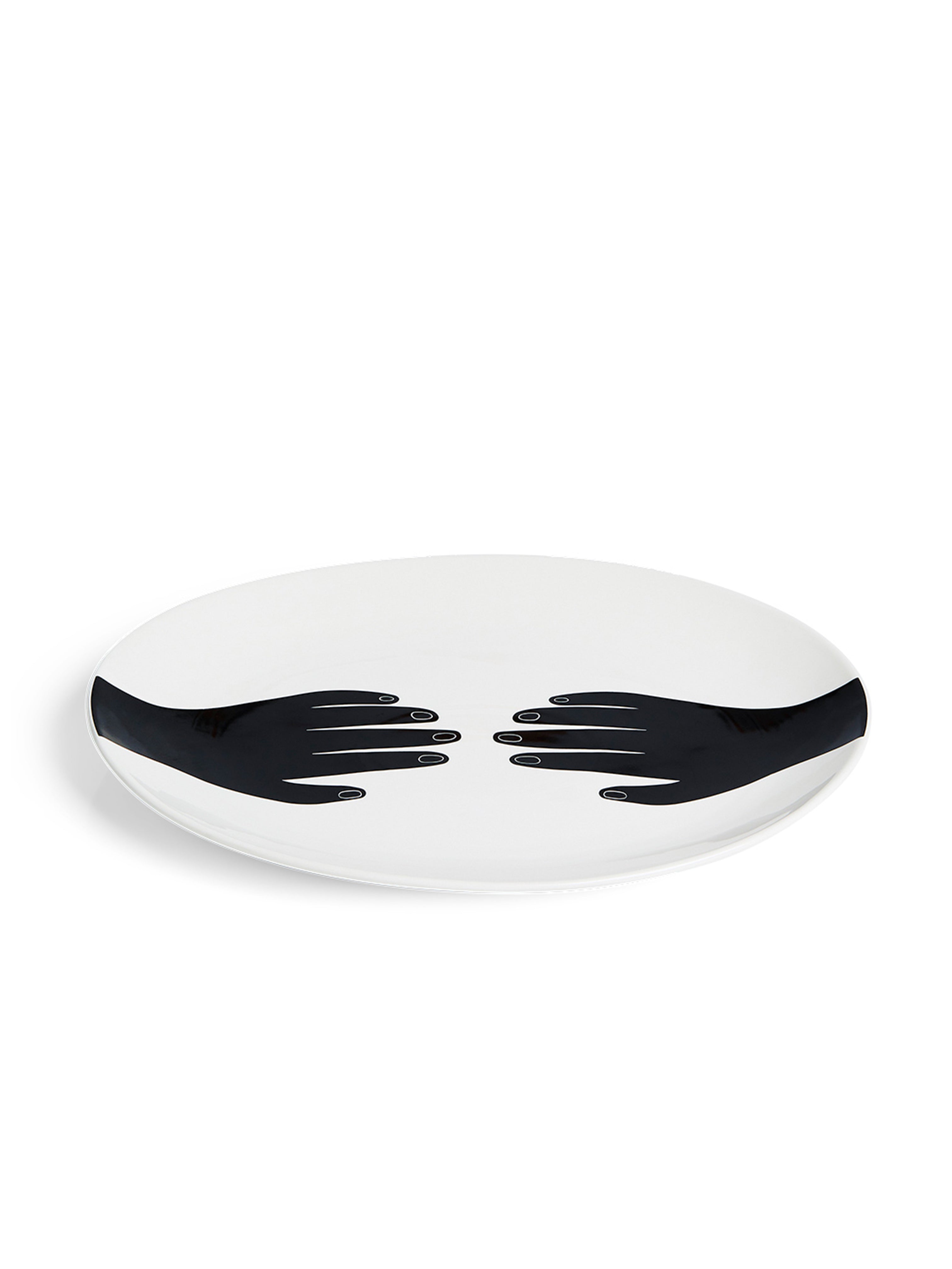 LES MAINS SERVING PLATTER BLACK