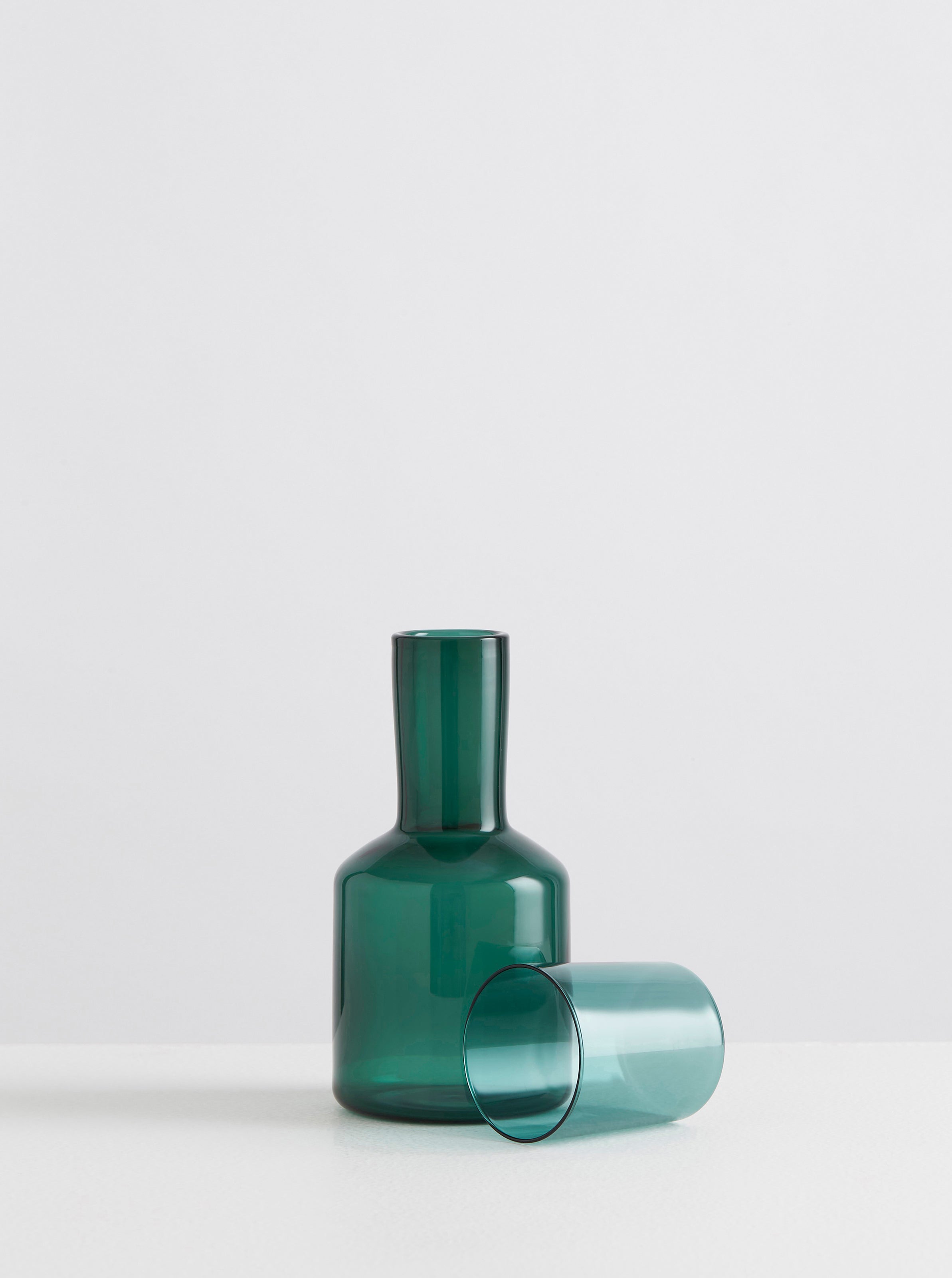 J'AI SOIF CARAFE AND GLASS SET TEAL