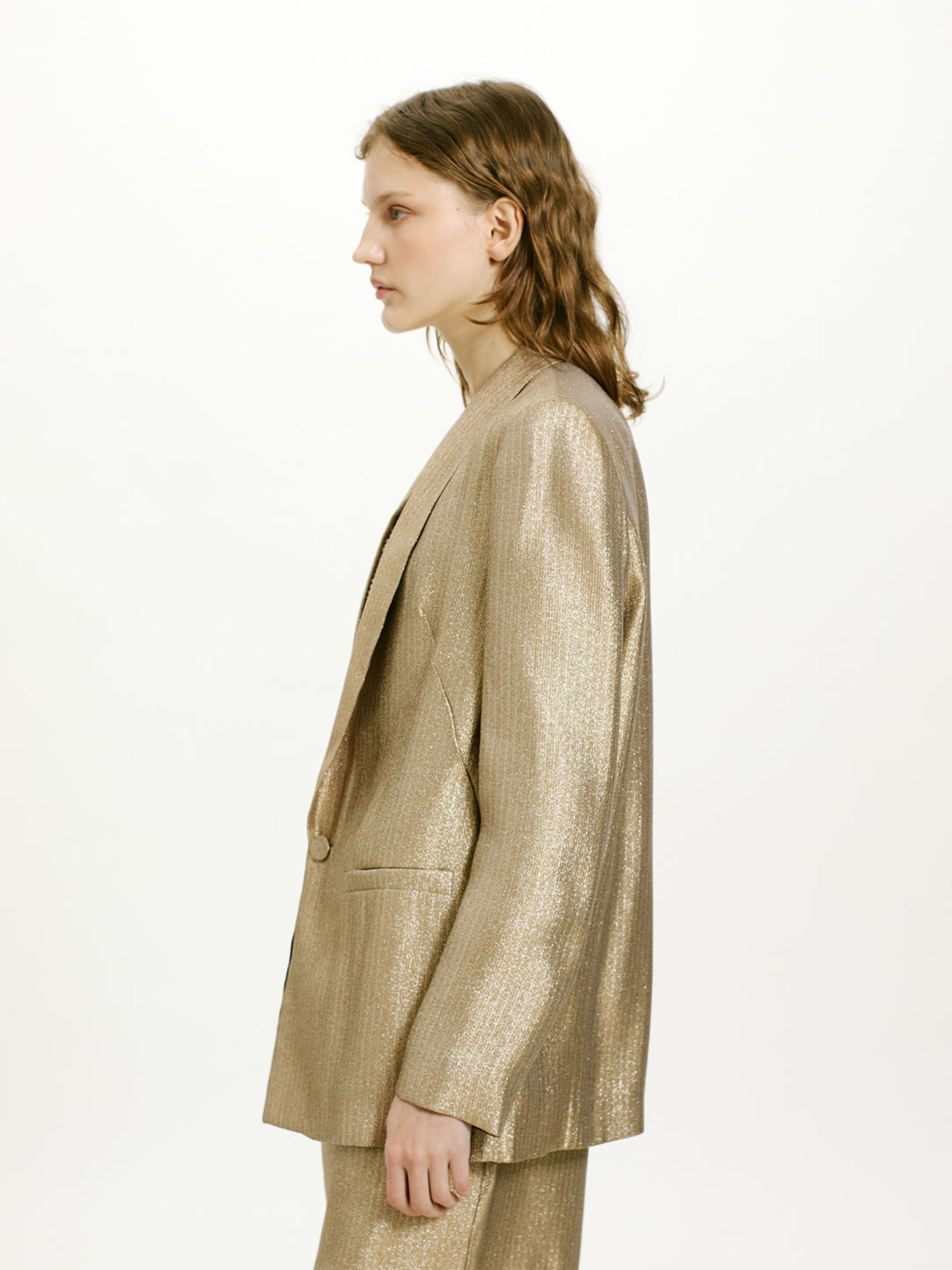 BACHATA JACKET GOLD/SILVER