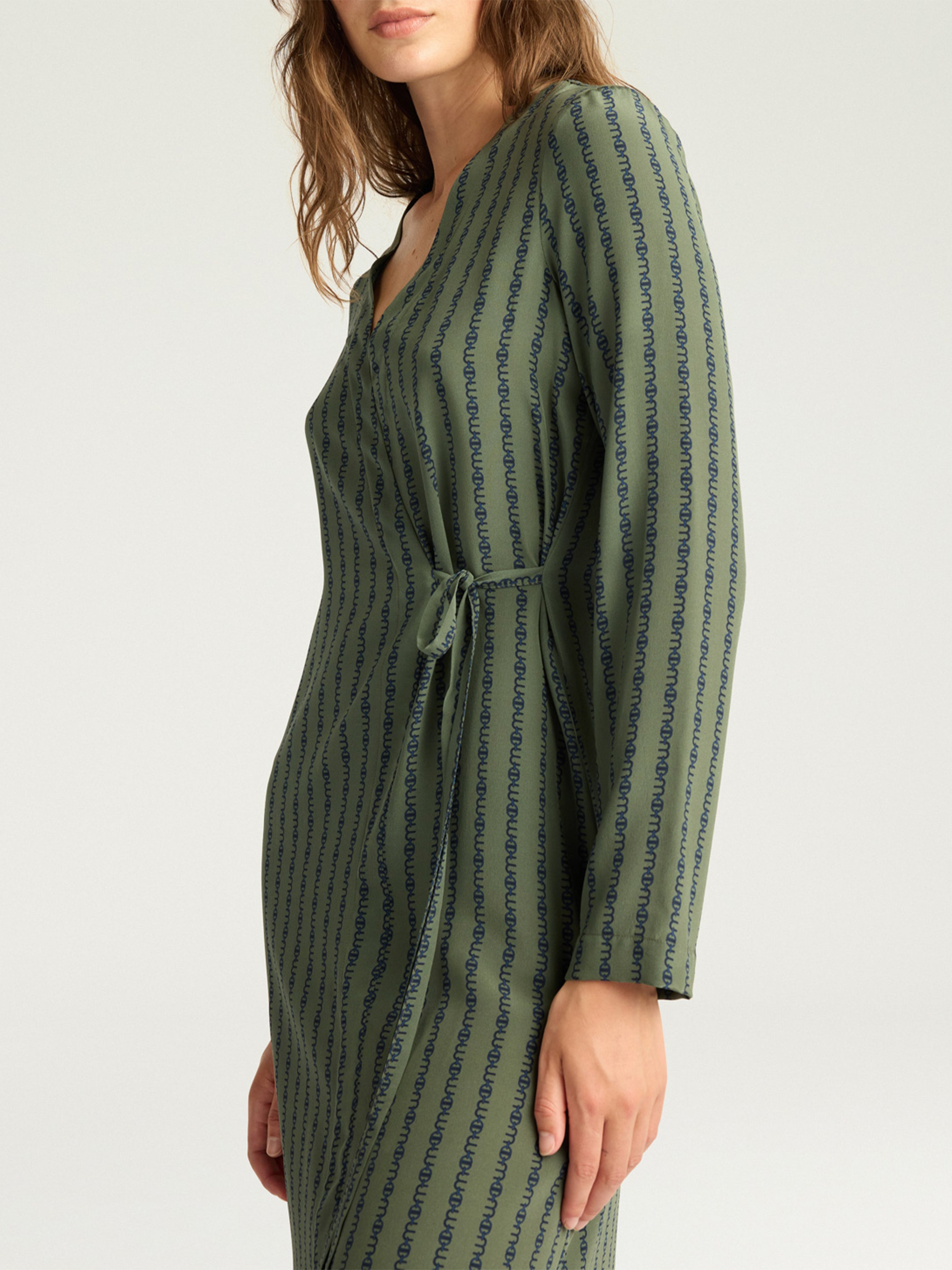 LAVANDER DRESS VERDE/BLU
