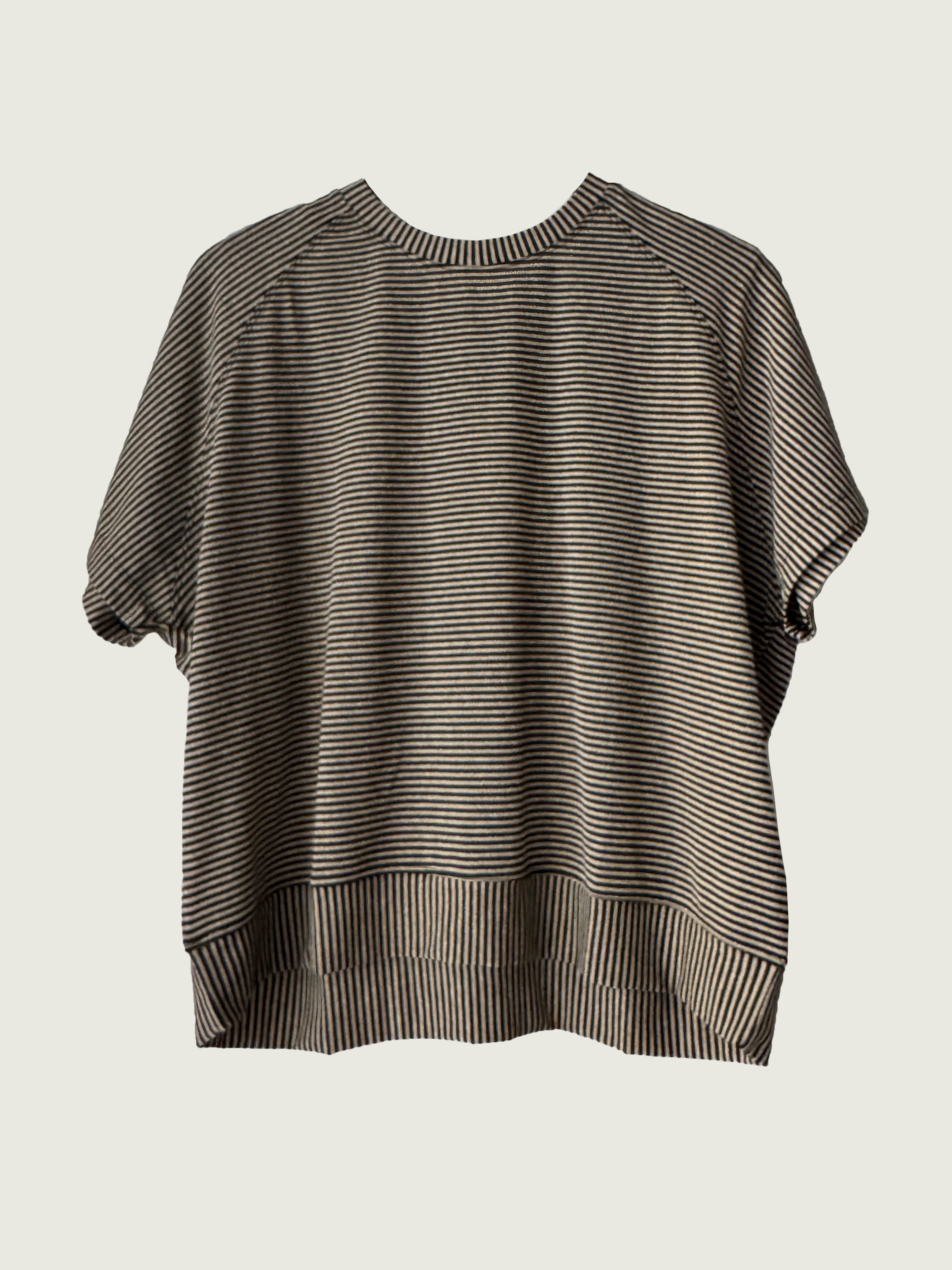 NASHOBA RAGLAN T SHIRT BLACK COMBO
