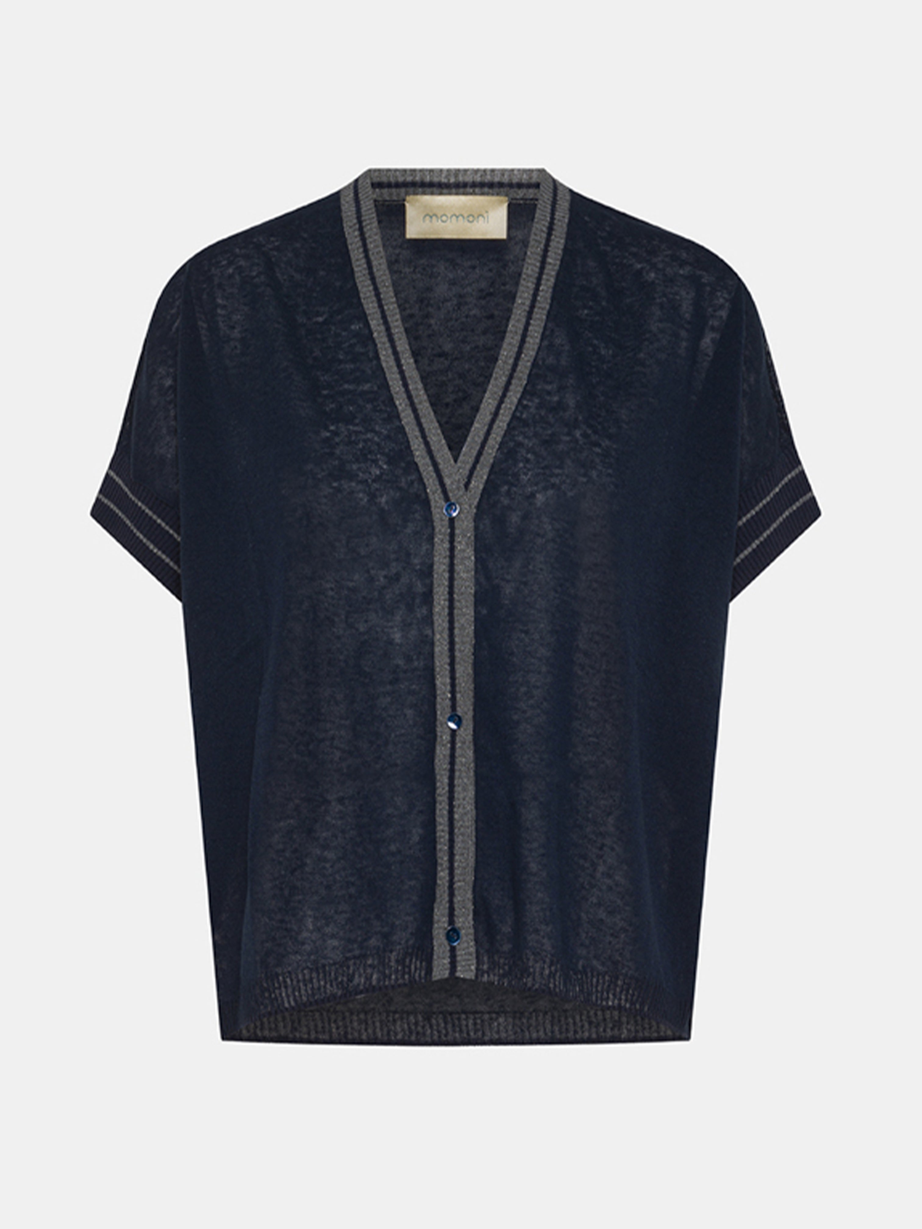 PRIPRIOCA KNIT CARDIGAN BLUE