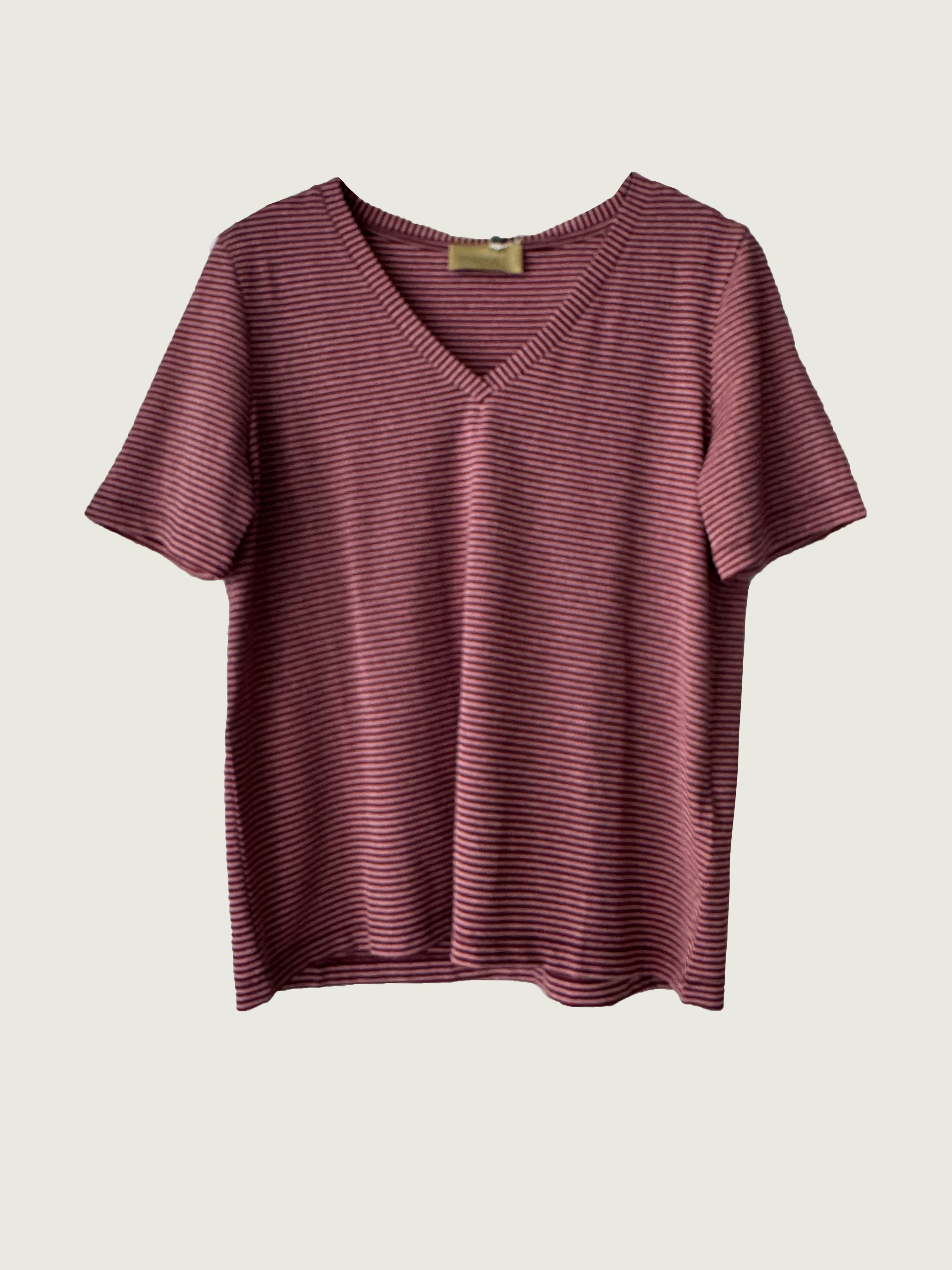 TRAILS T SHIRT PLUM COMBO