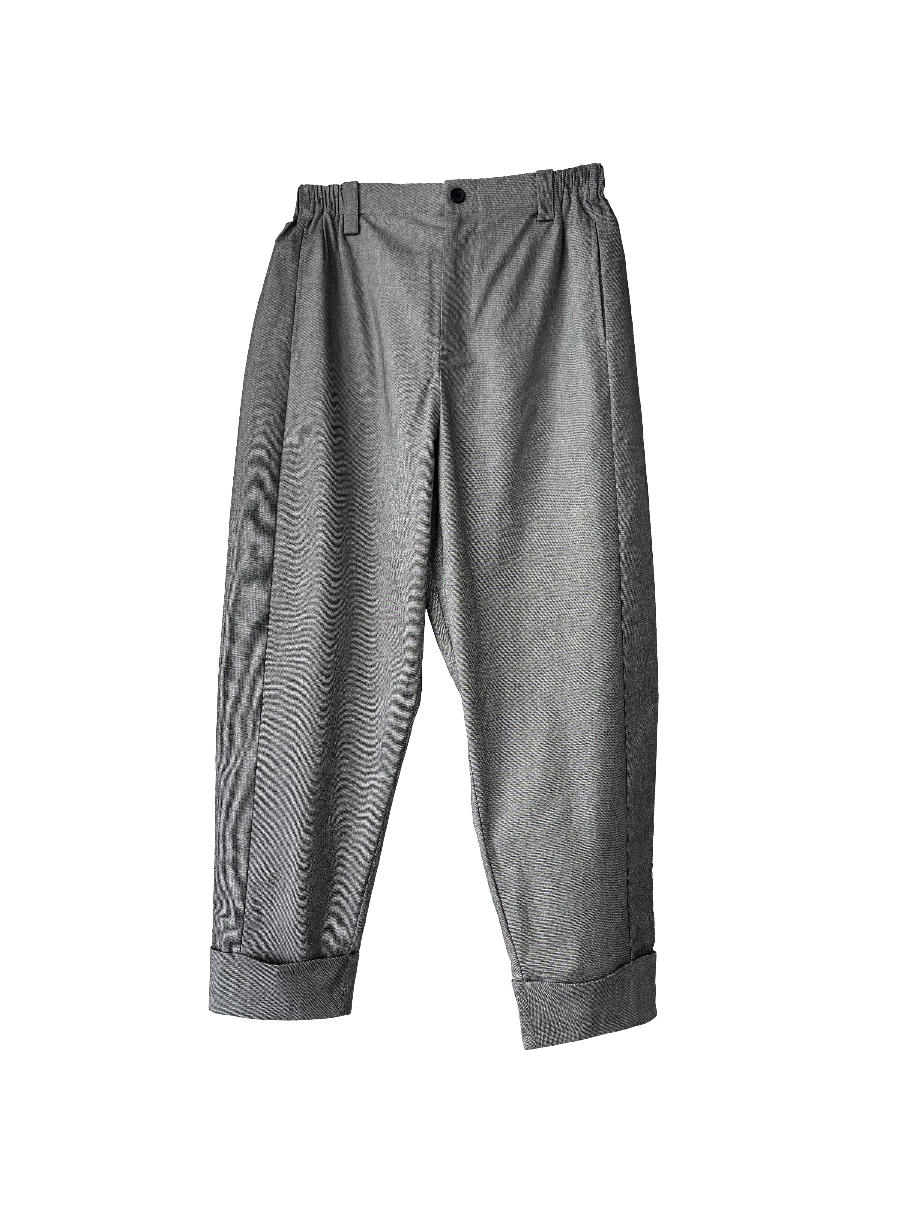CUFF PANT CHARCOAL