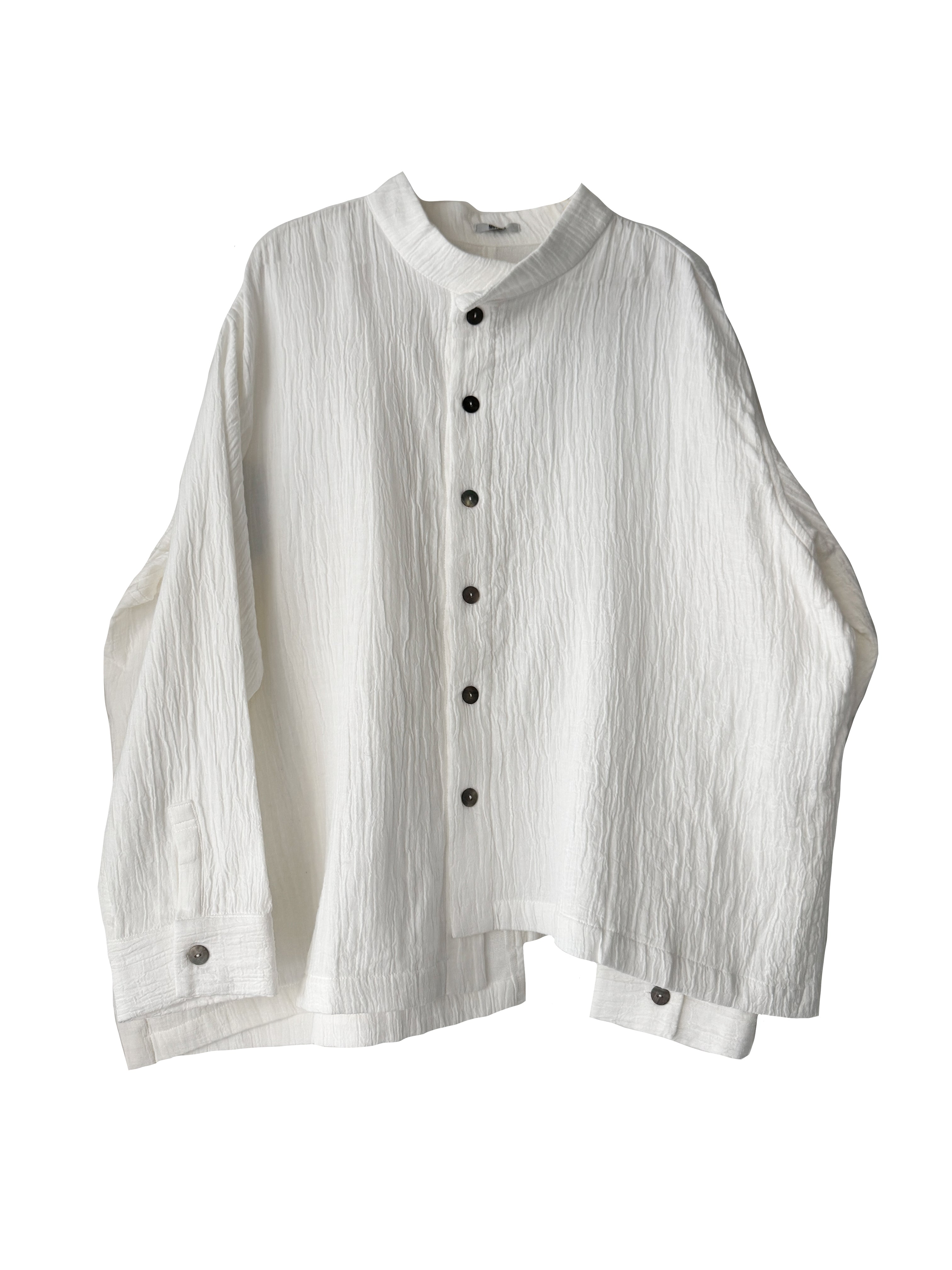 TEXTURED SHIRT WHITE