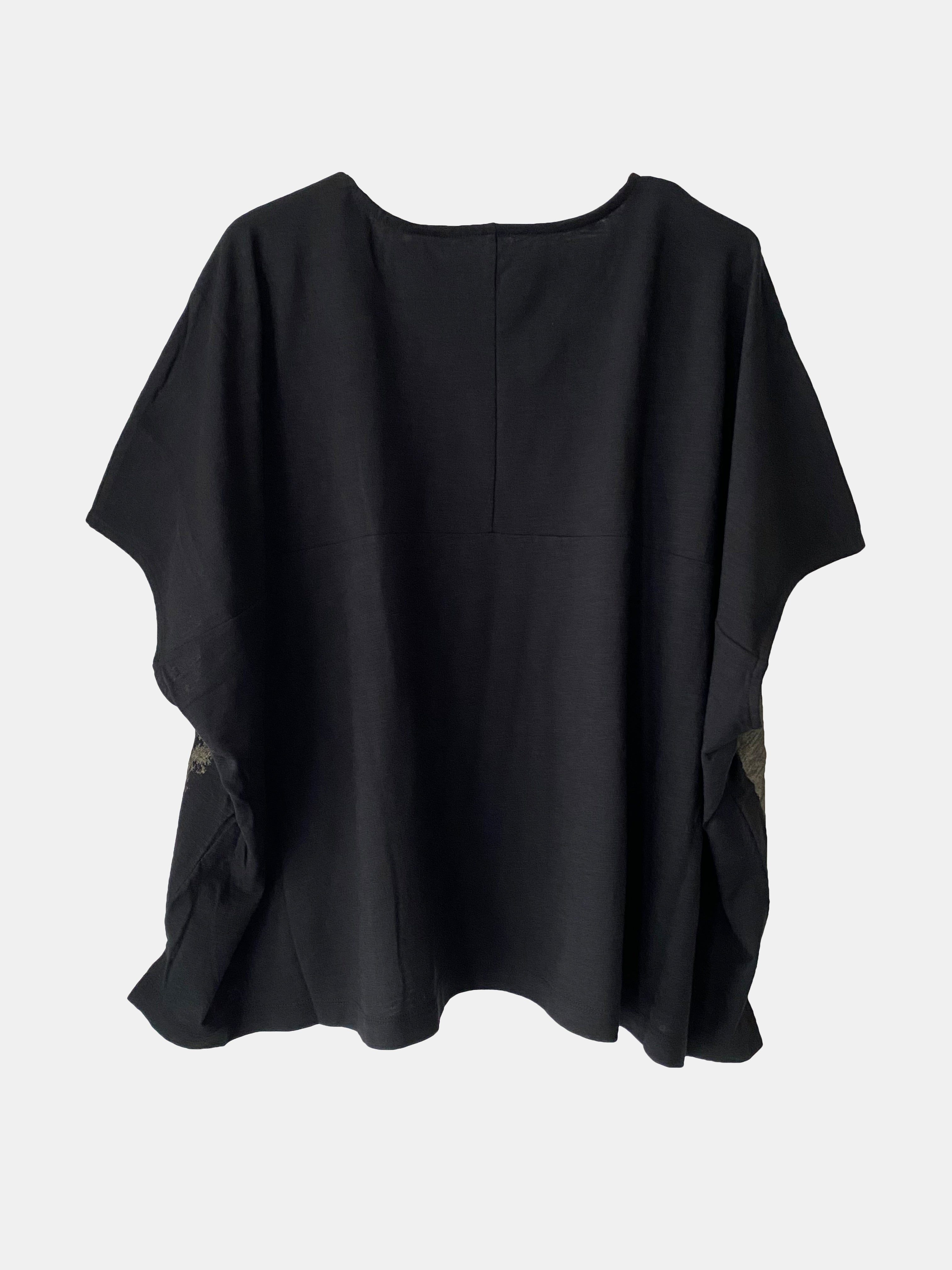 ABSTRACT TOP BLACK COMBO
