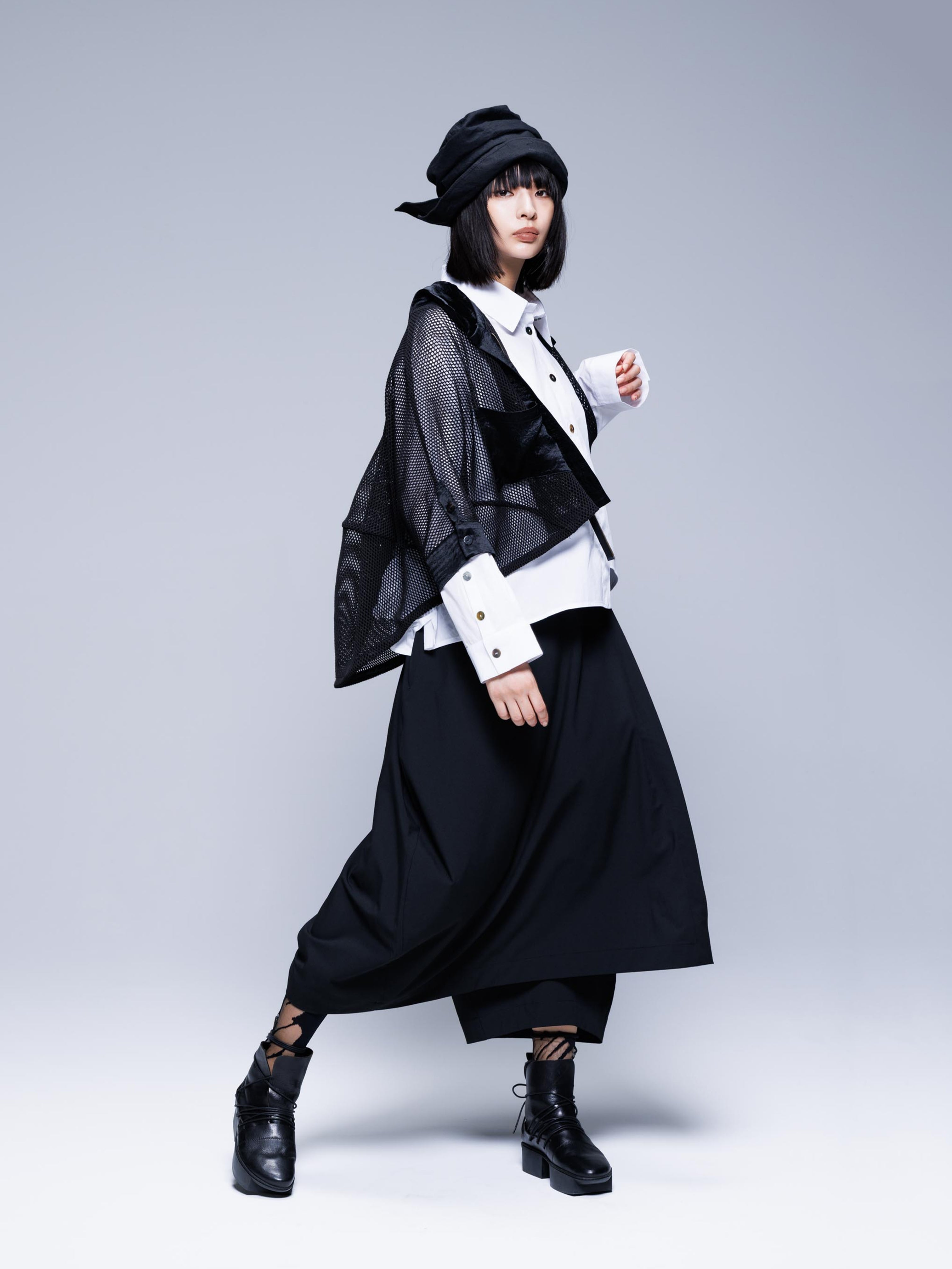 MESH JACKET BLACK