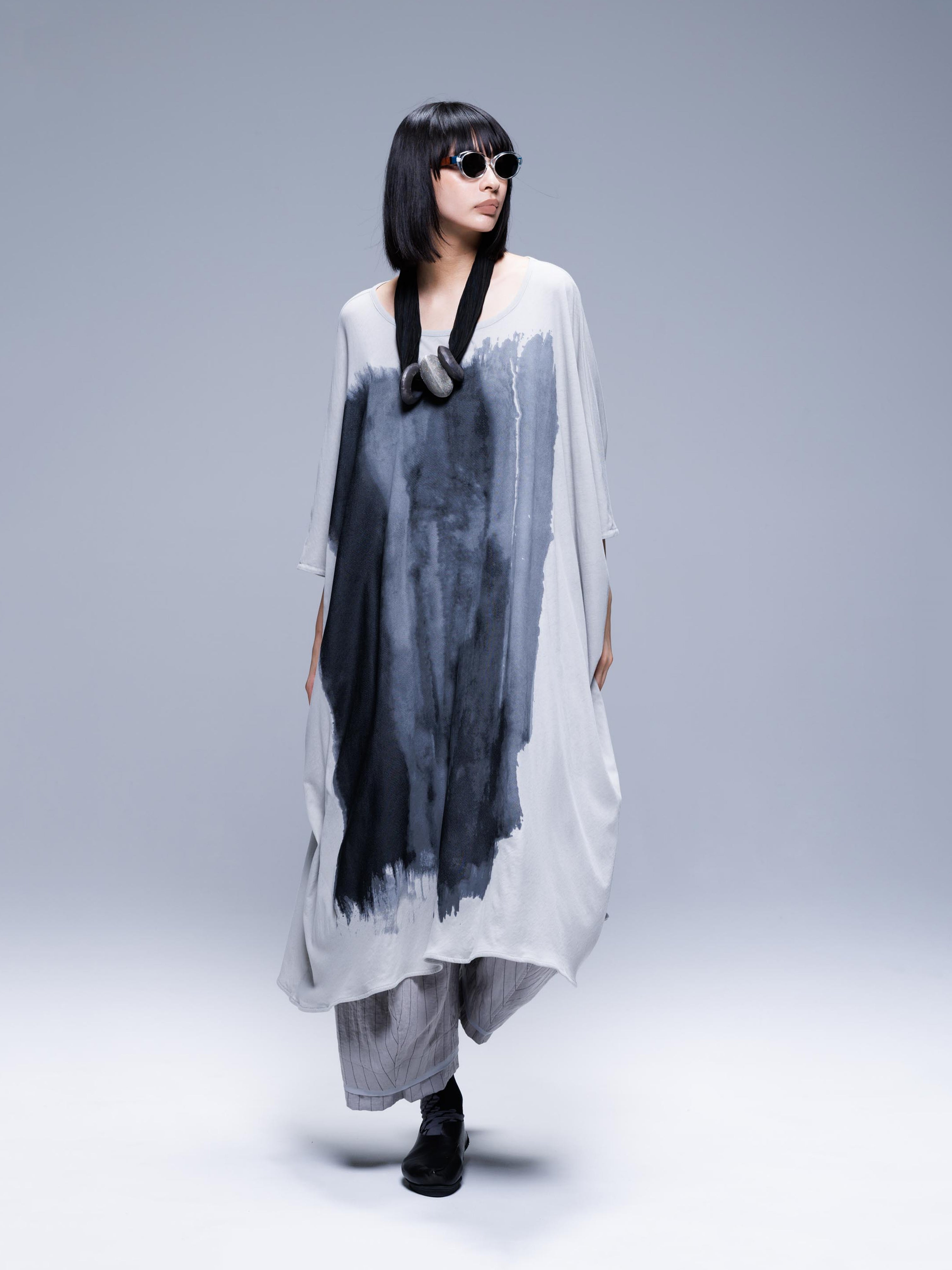 BARREL PANT GREY