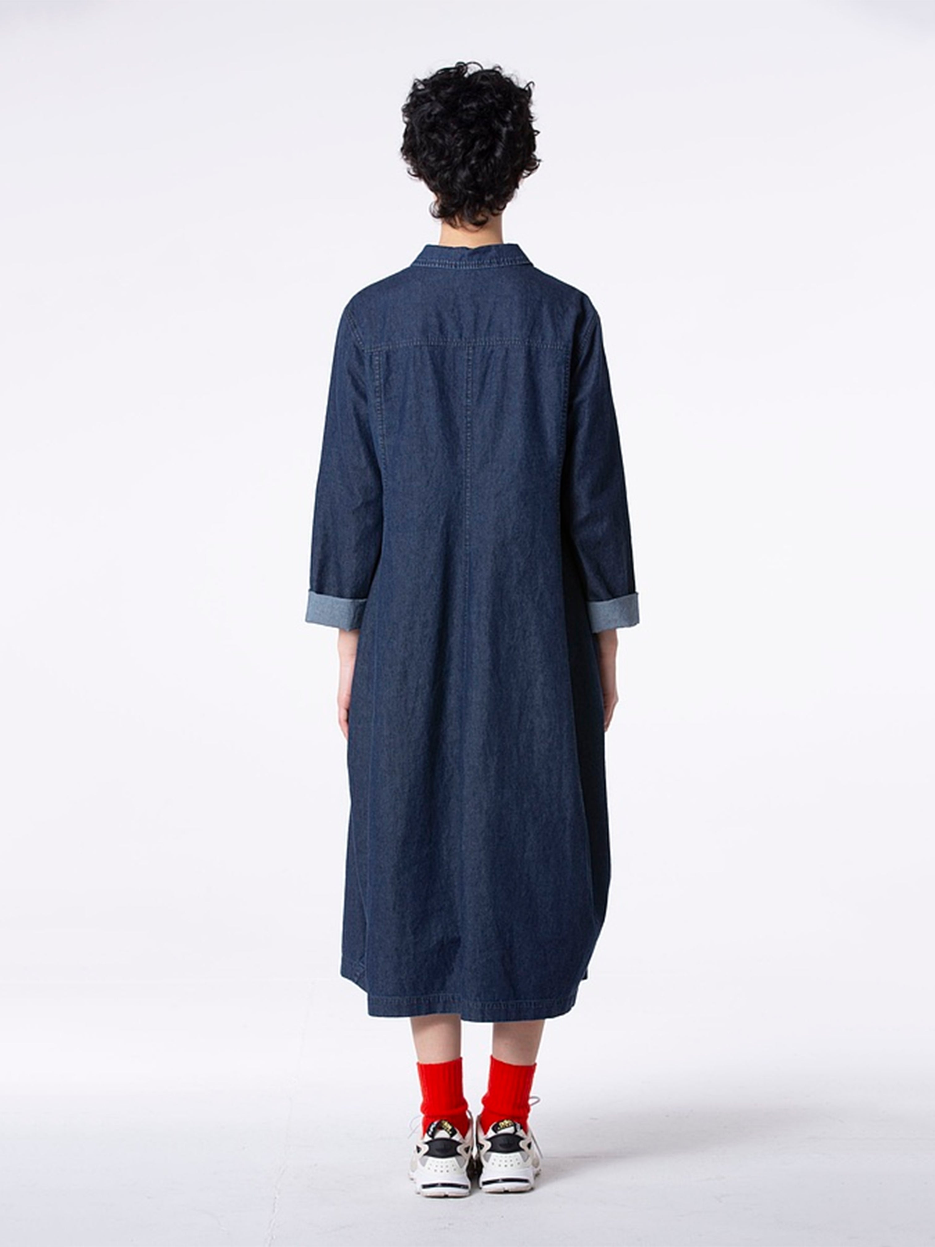 SHIRT DRESS WASH DENIM