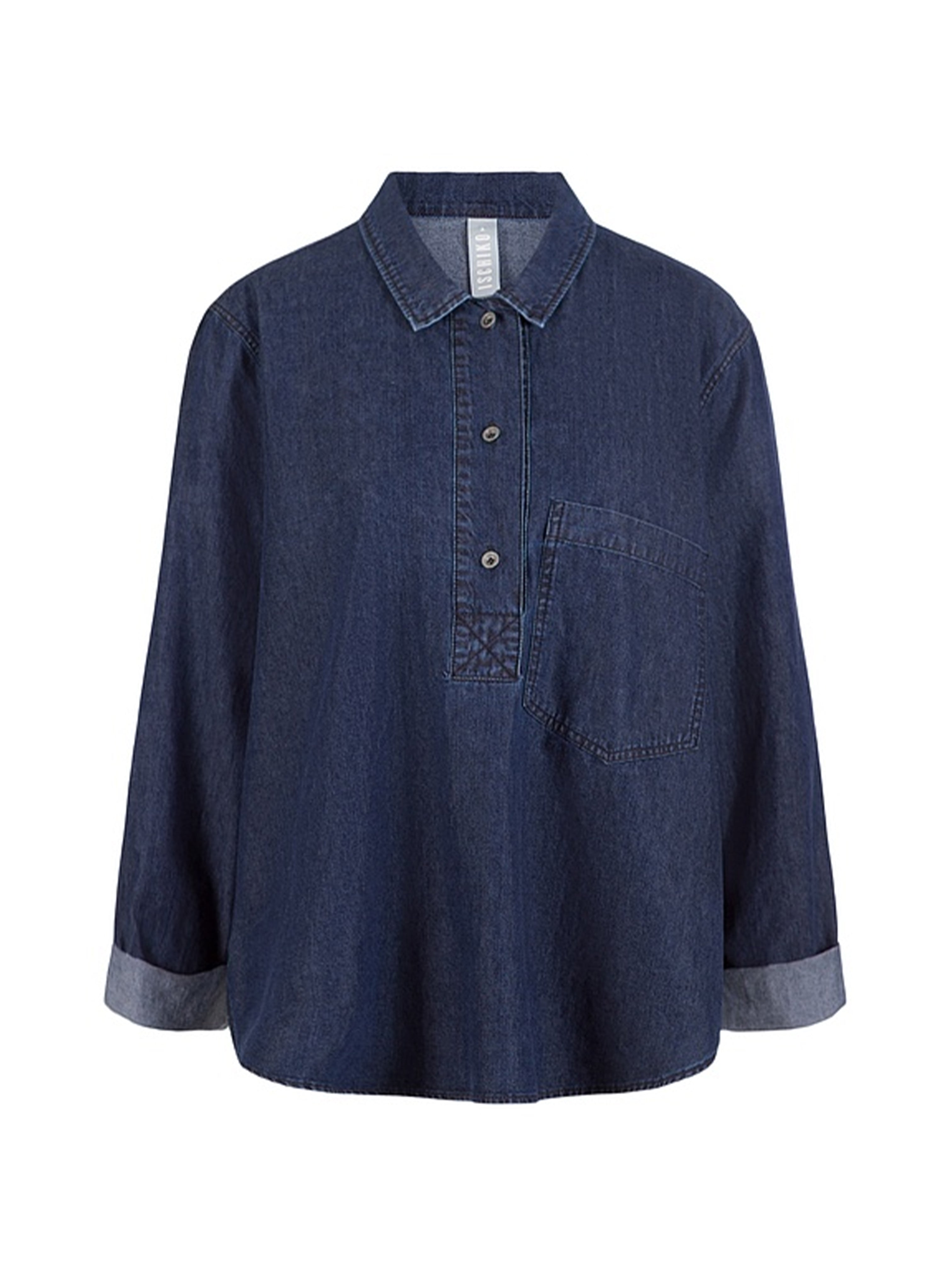 A-LINE SHIRT WASH DENIM
