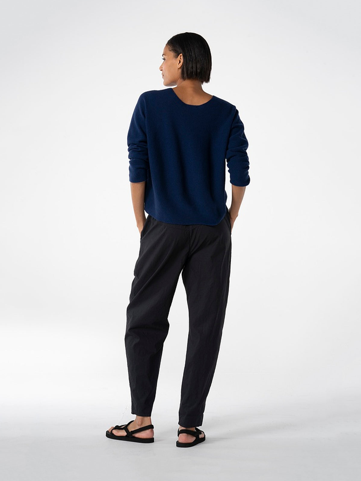 COTTON PANT 624 NAVY