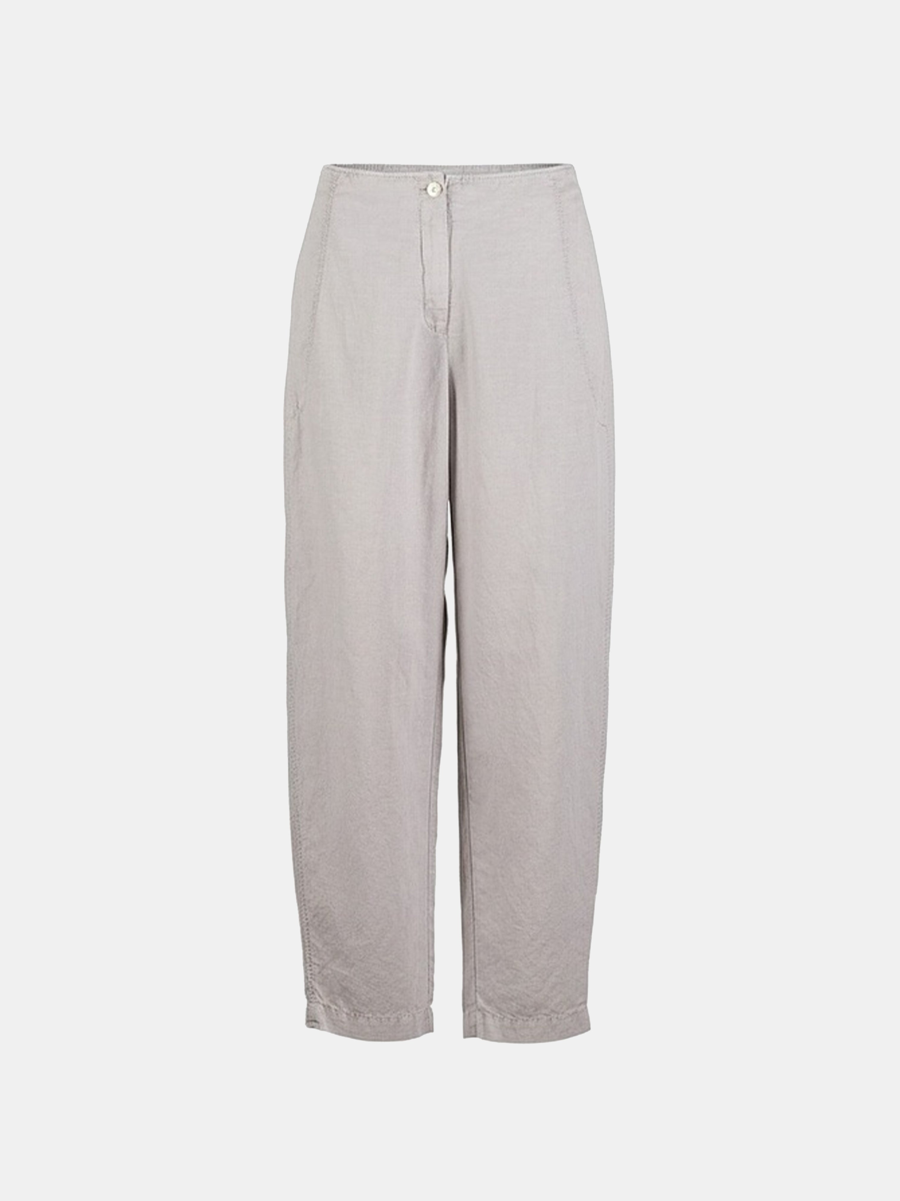 LINEN COTTON PANT 636 CHALK