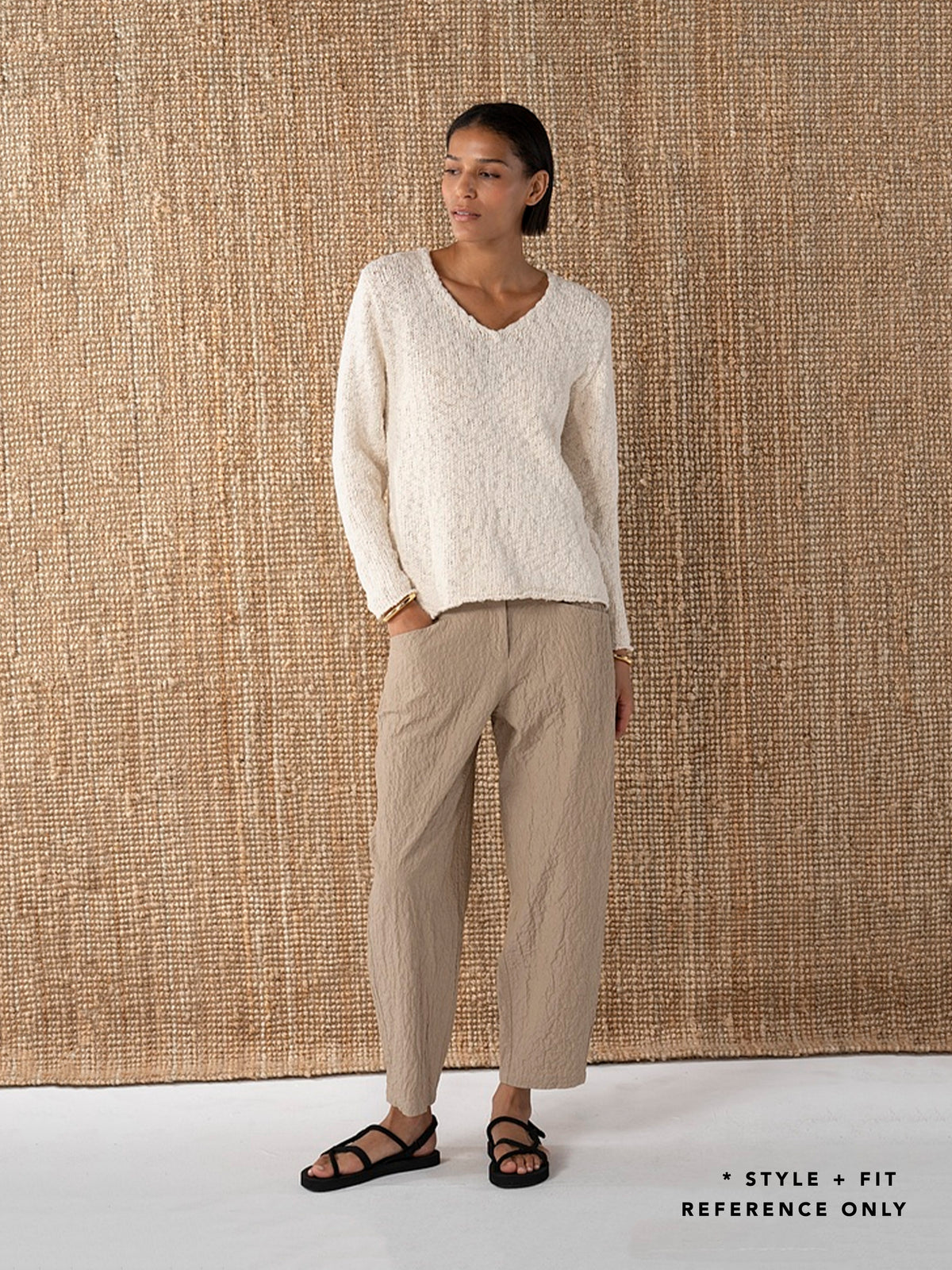 SEERSUCKER PANT 647 NAVY