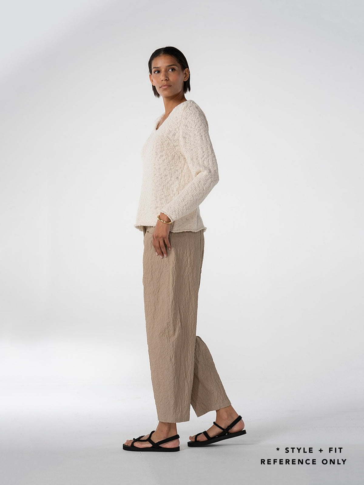 SEERSUCKER PANT 647 NAVY