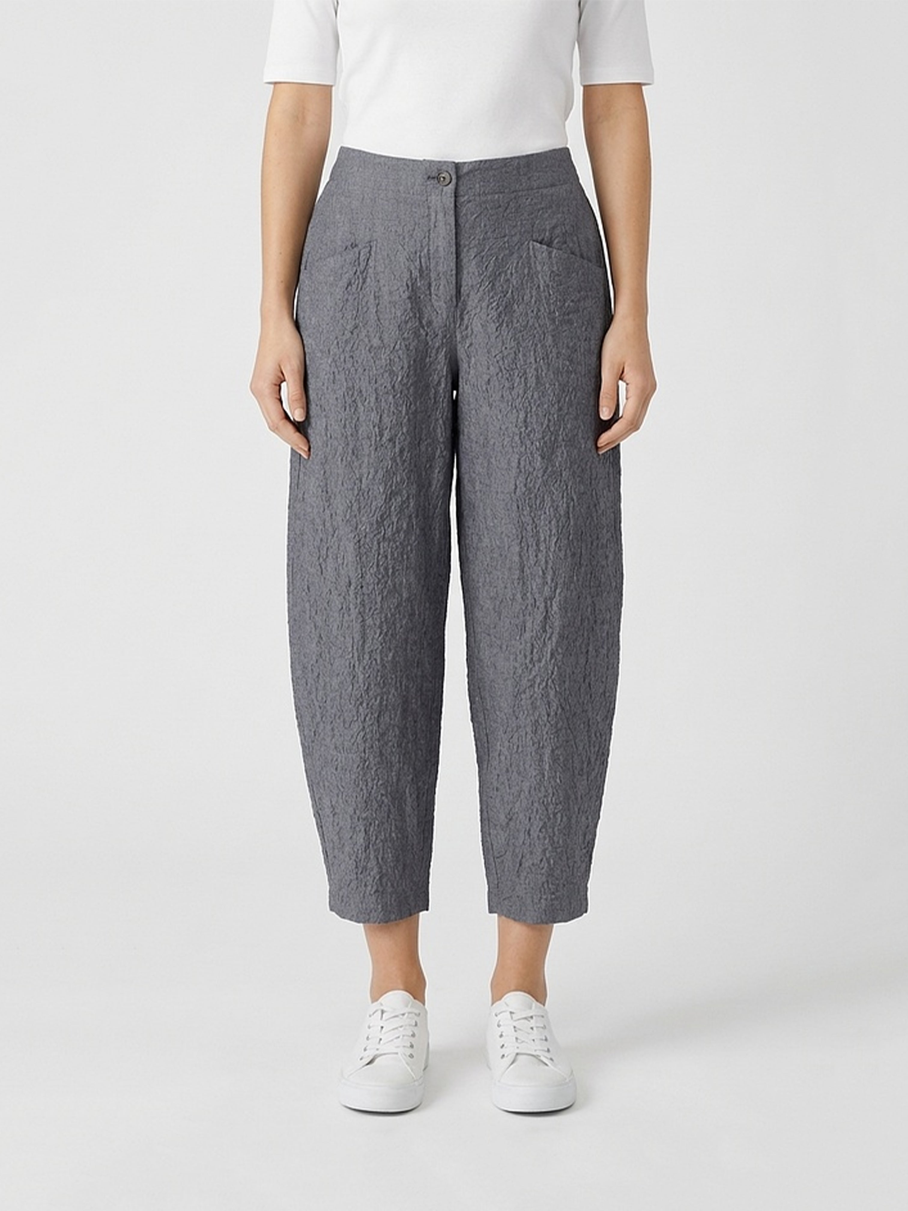 SEERSUCKER PANT 647 NAVY