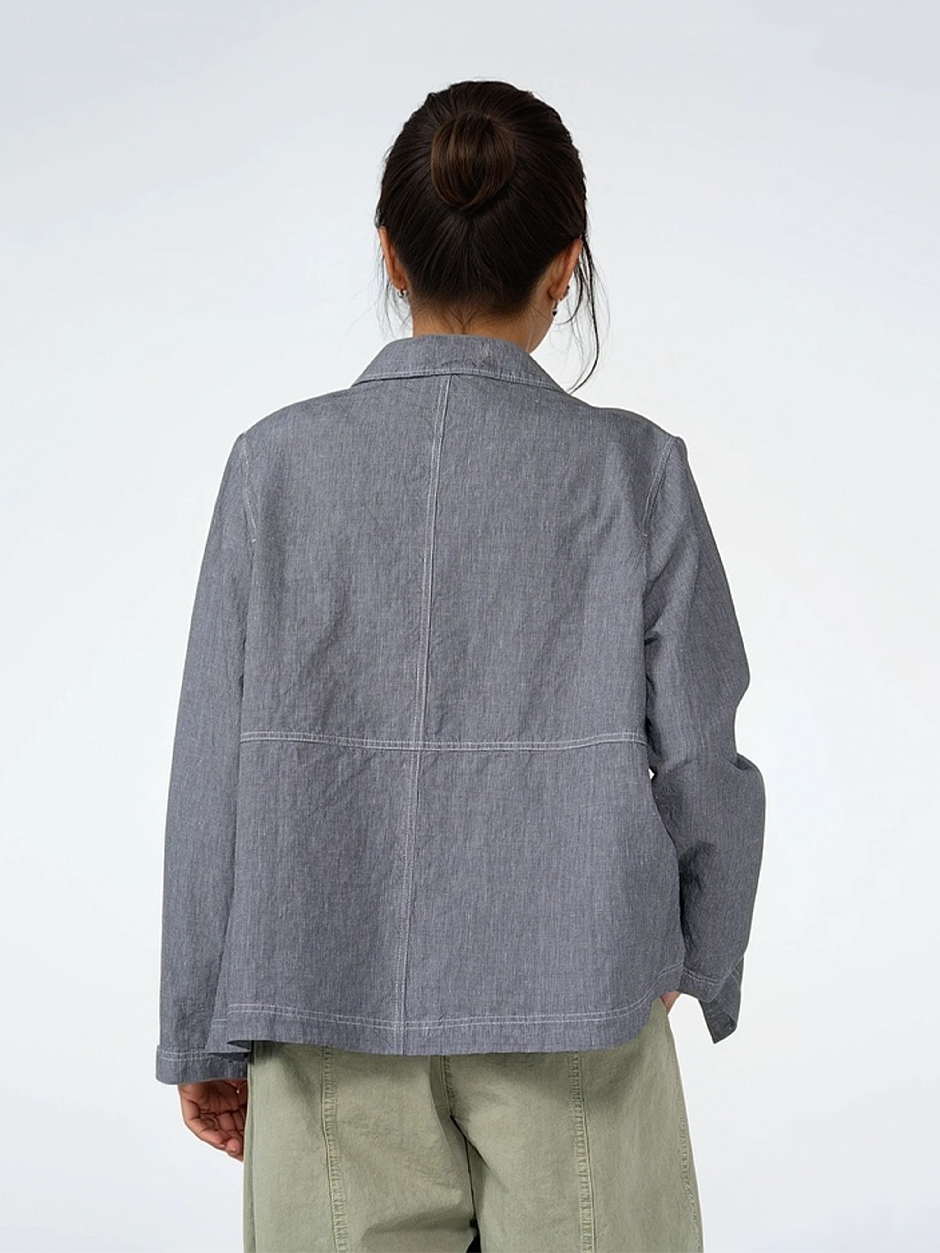 HOUNDSTOOTH JACKET GLASS