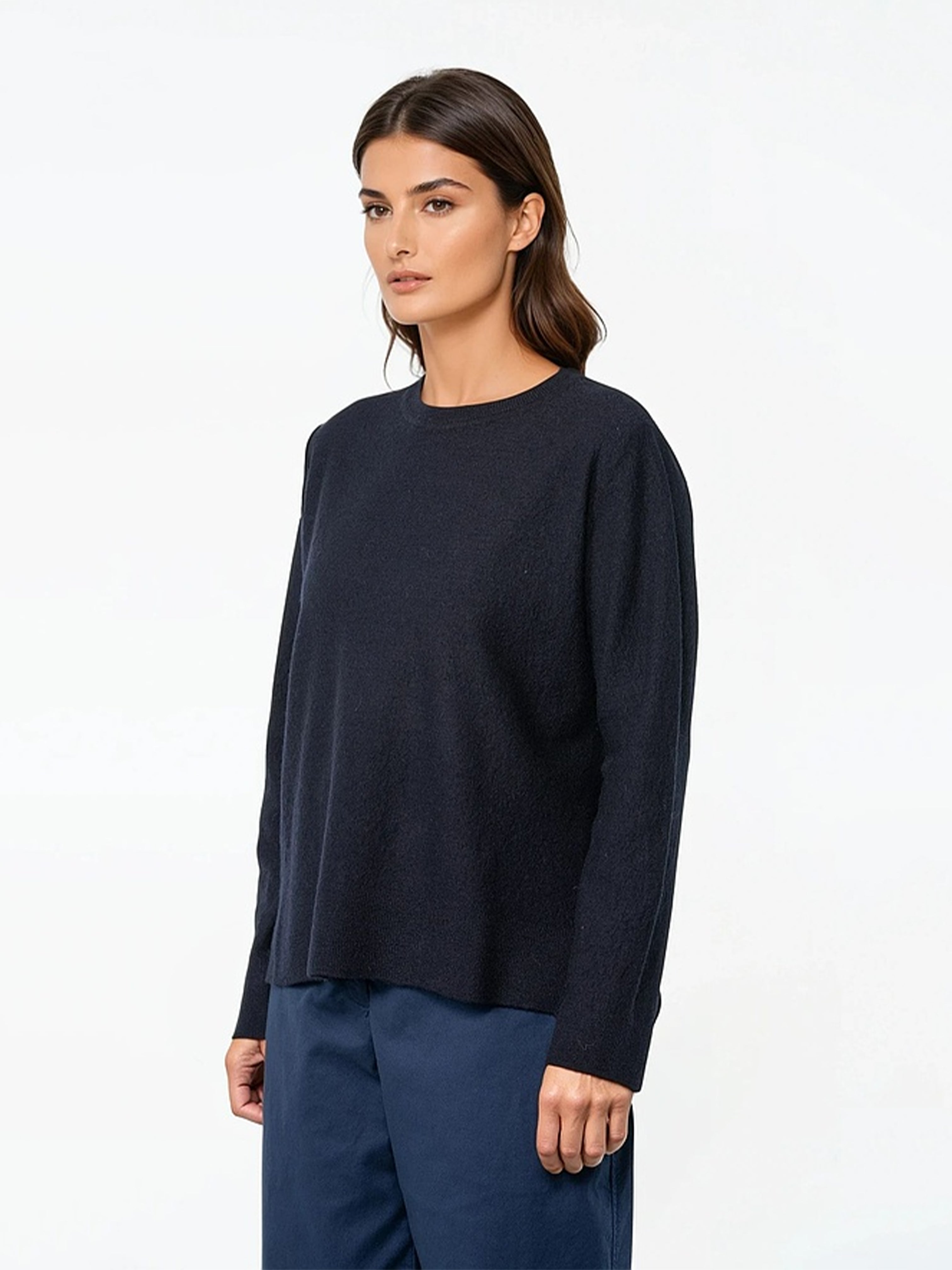 CLASSIC WOOL PULLOVER NAVY