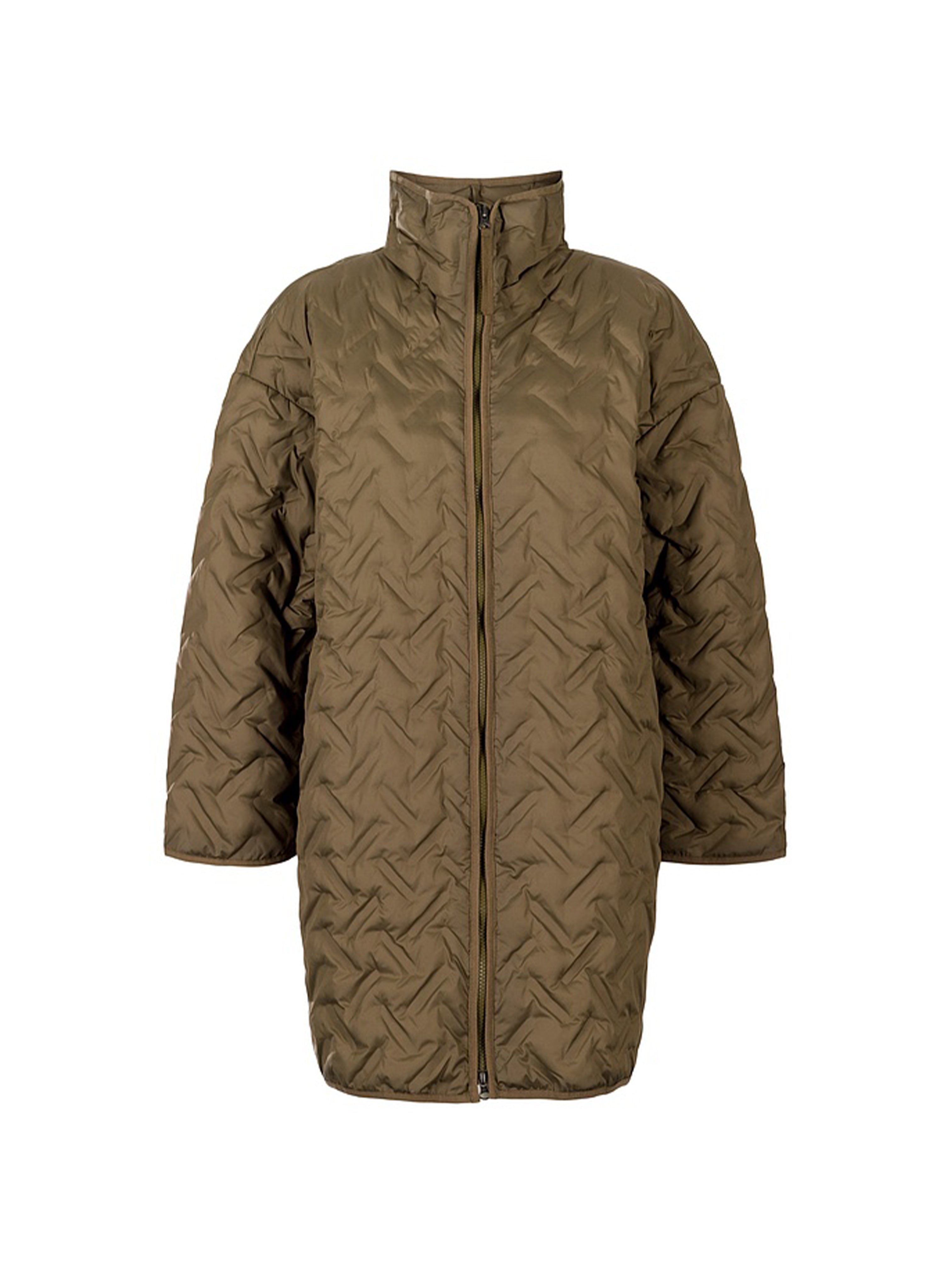 QUILTED OUTDOOR JACKET LICHEN