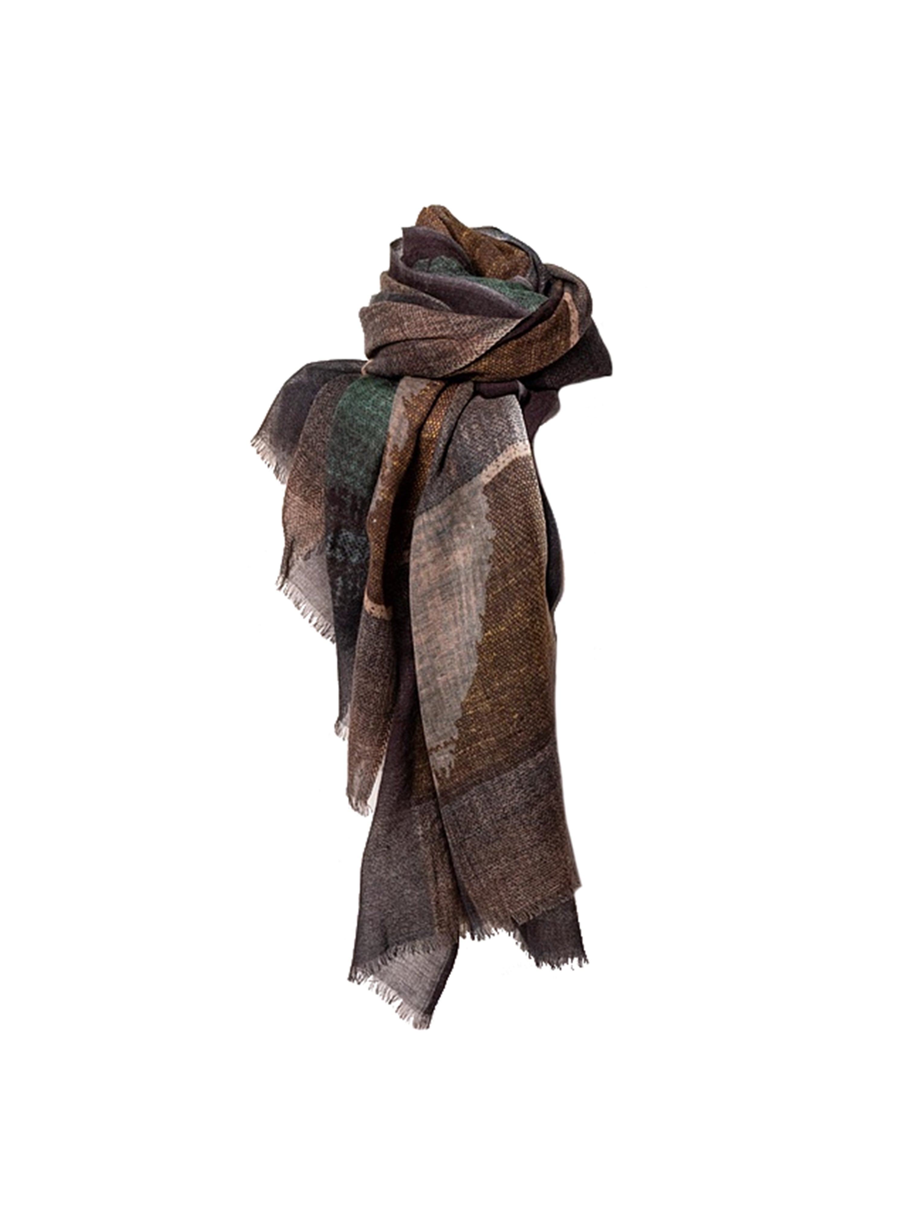 DIGITAL PRINT SCARF YAK