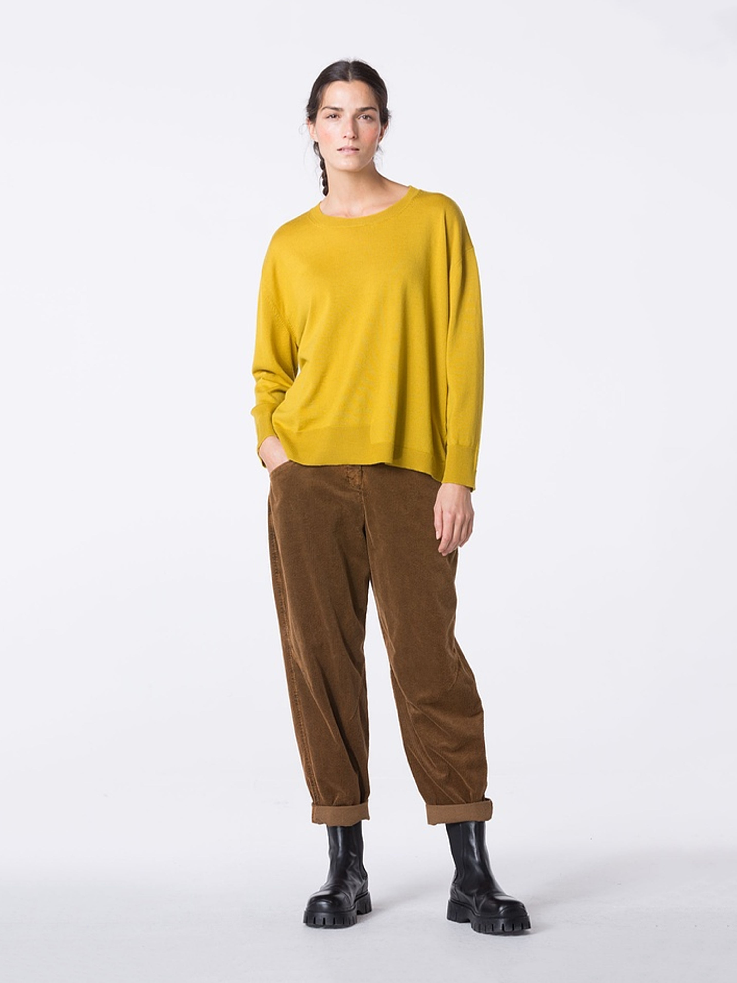 CORDUROY PANT SISAL