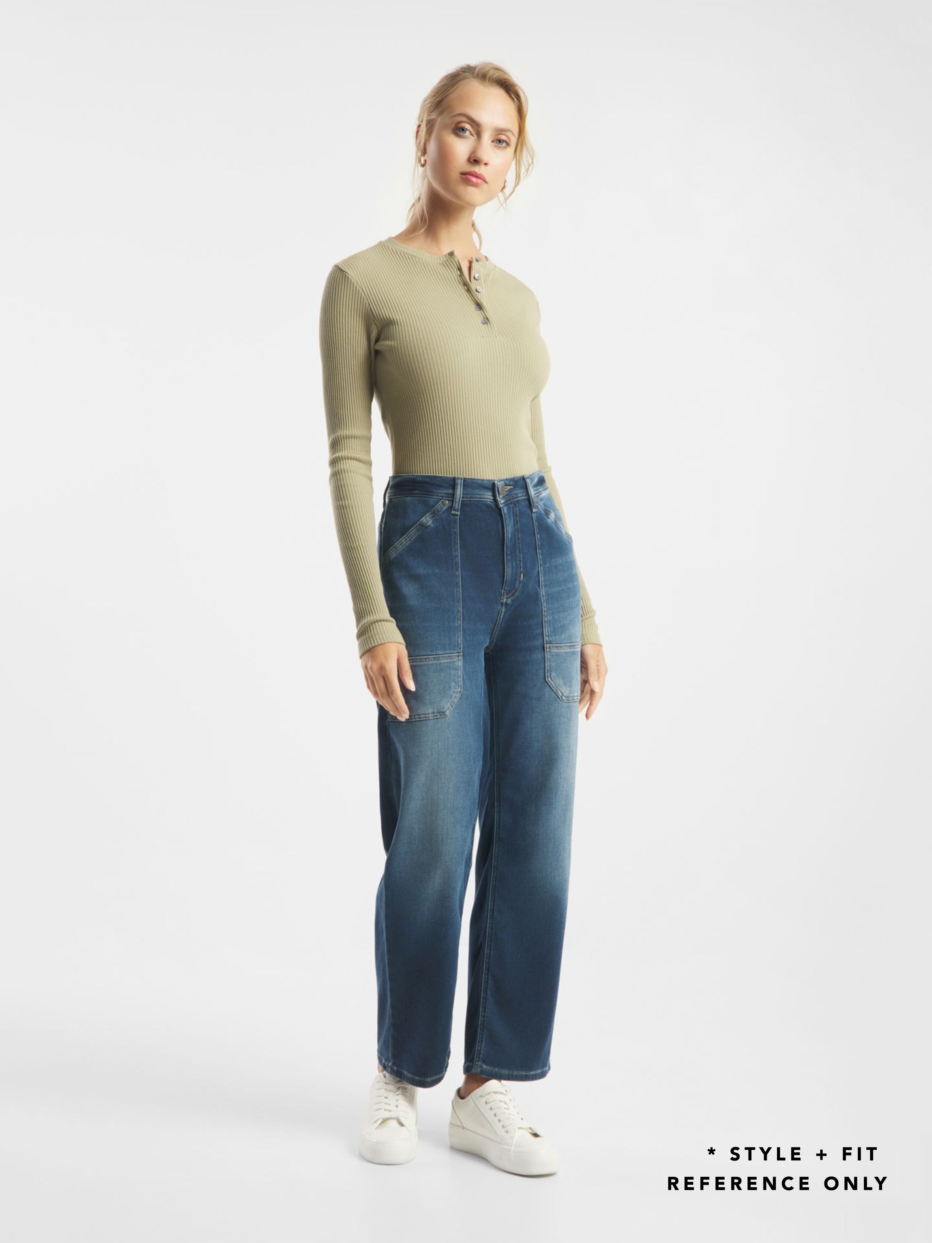 LANI DENIM JEAN BLUE